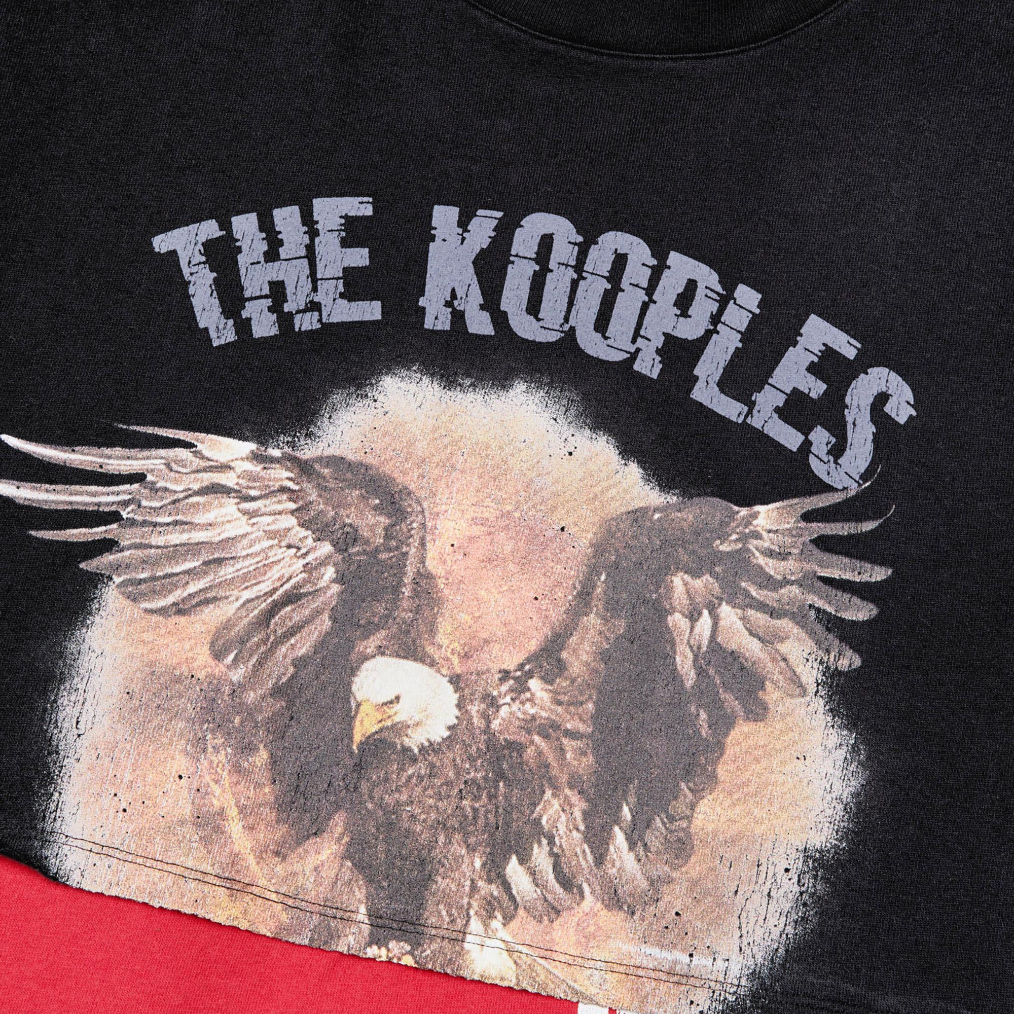 THE KOOPLES ERKEK SİYAH T-SHIRT