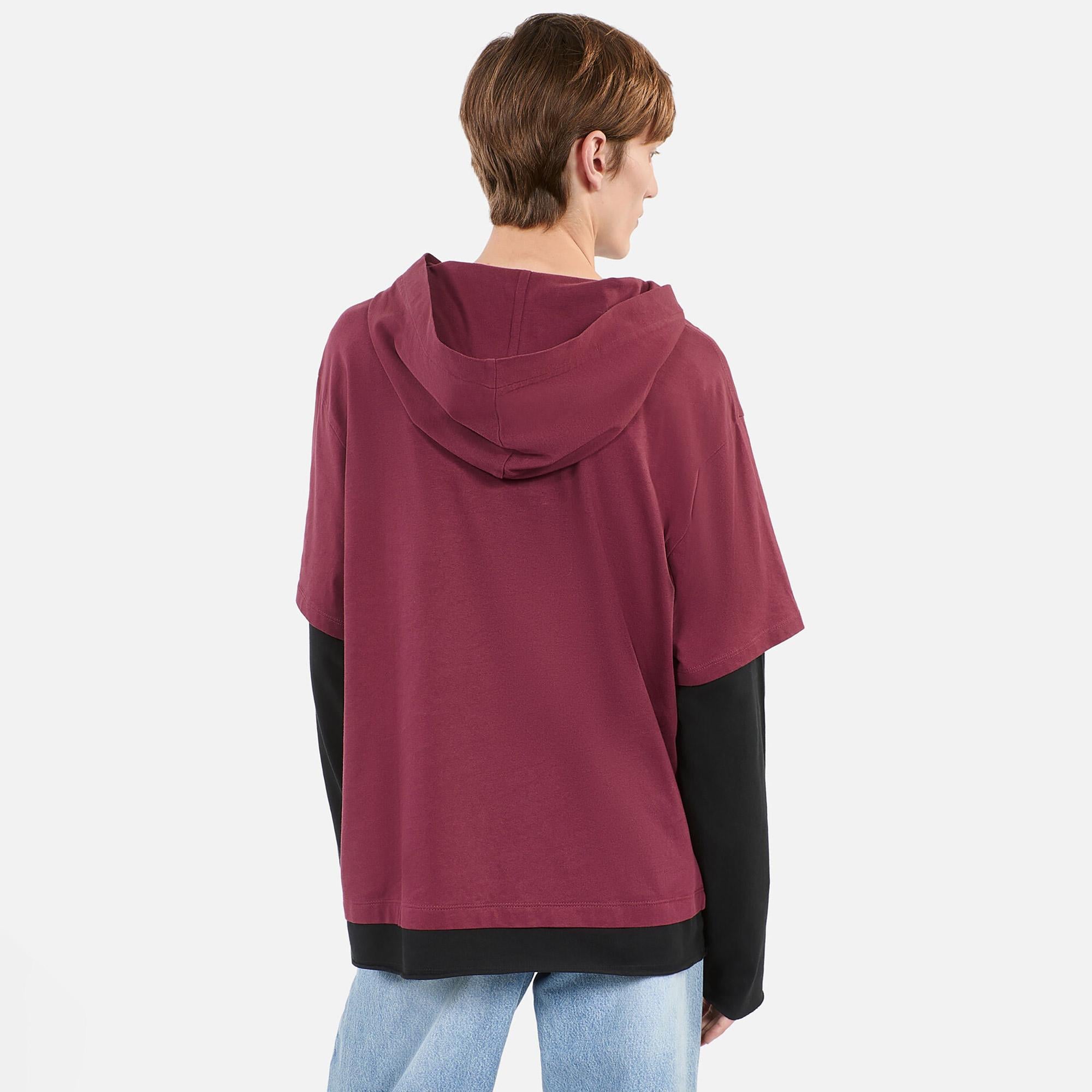 THE KOOPLES ERKEK BORDO T-SHIRT