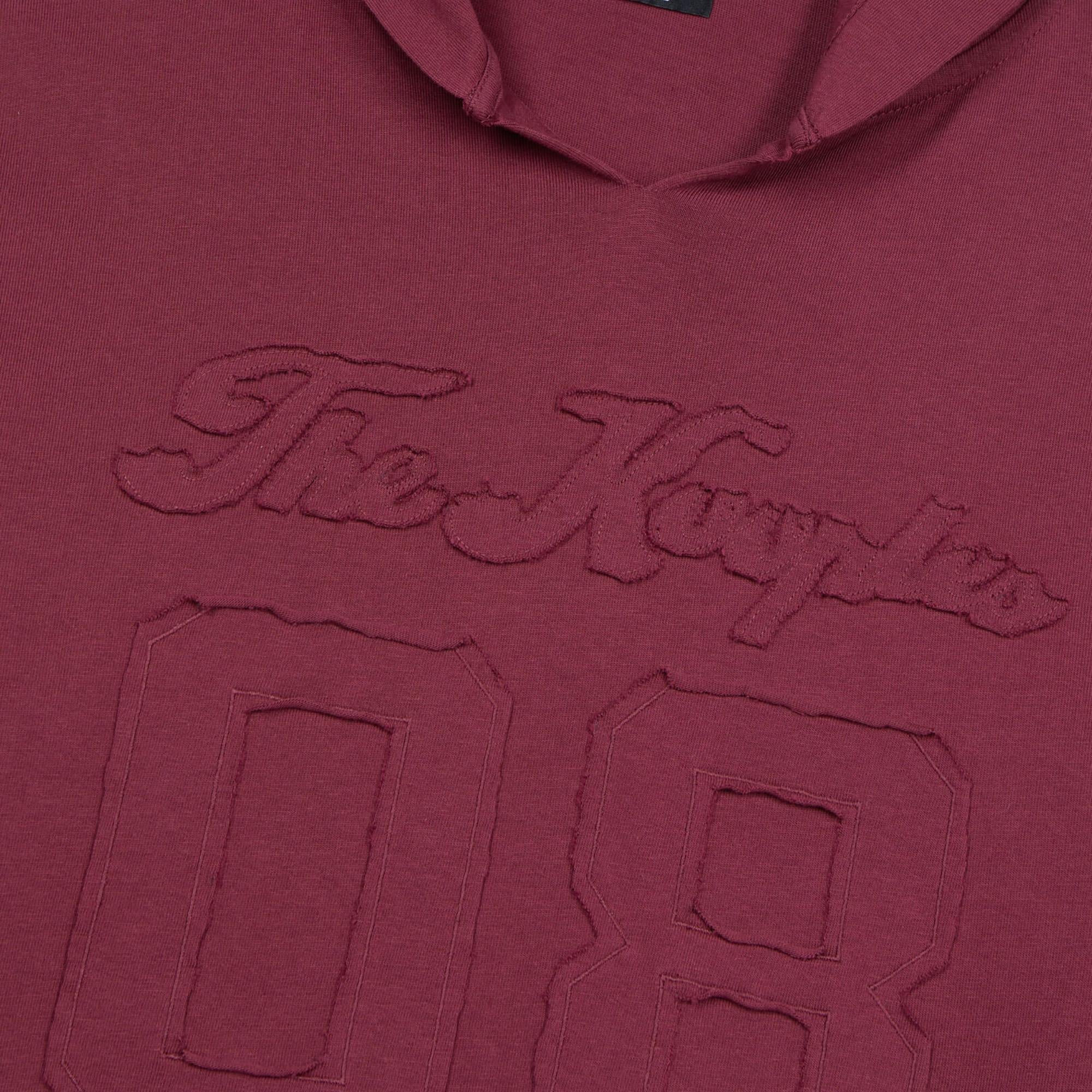 THE KOOPLES ERKEK BORDO T-SHIRT
