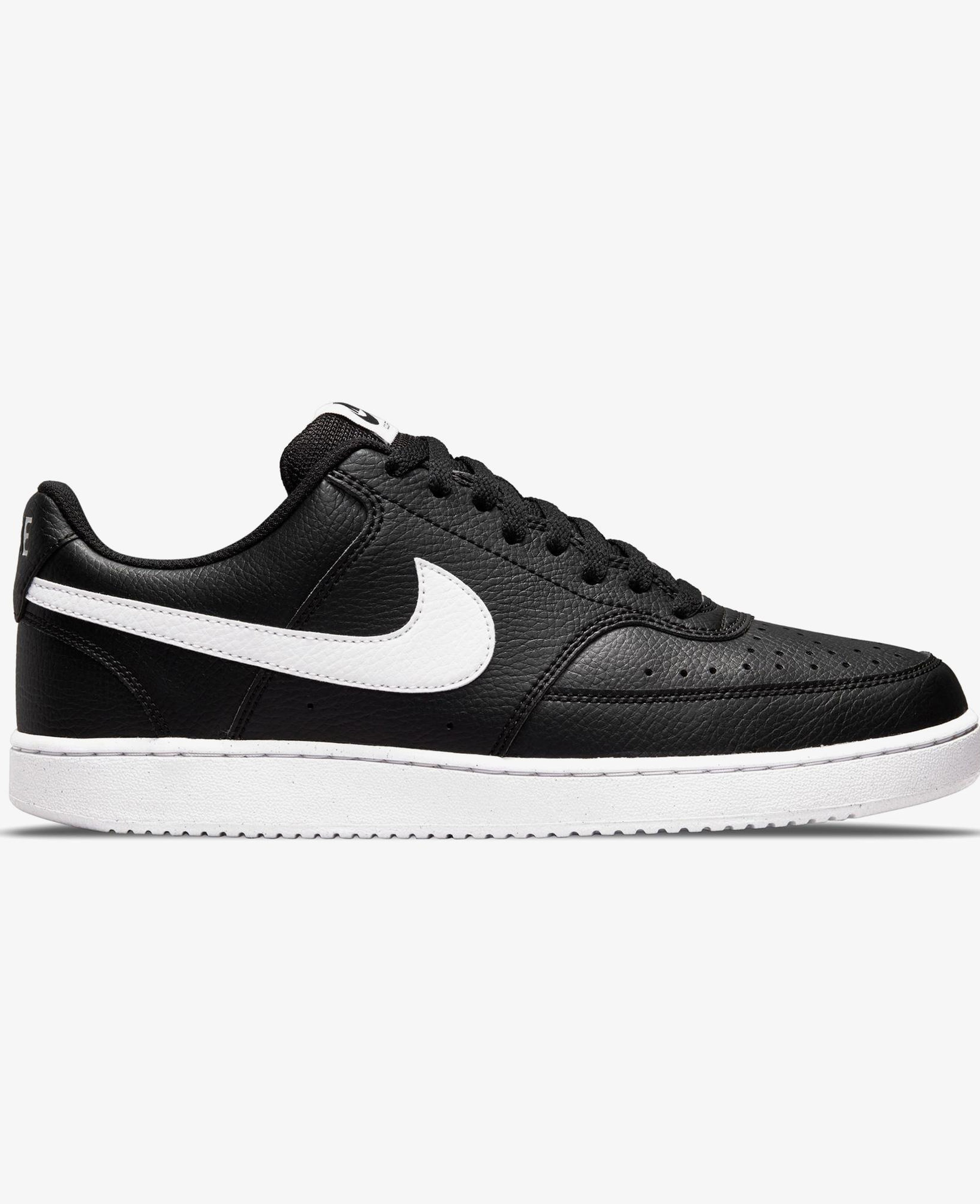 Nike Court Vision Low Next Nature Erkek Siyah Spor Ayakkabı