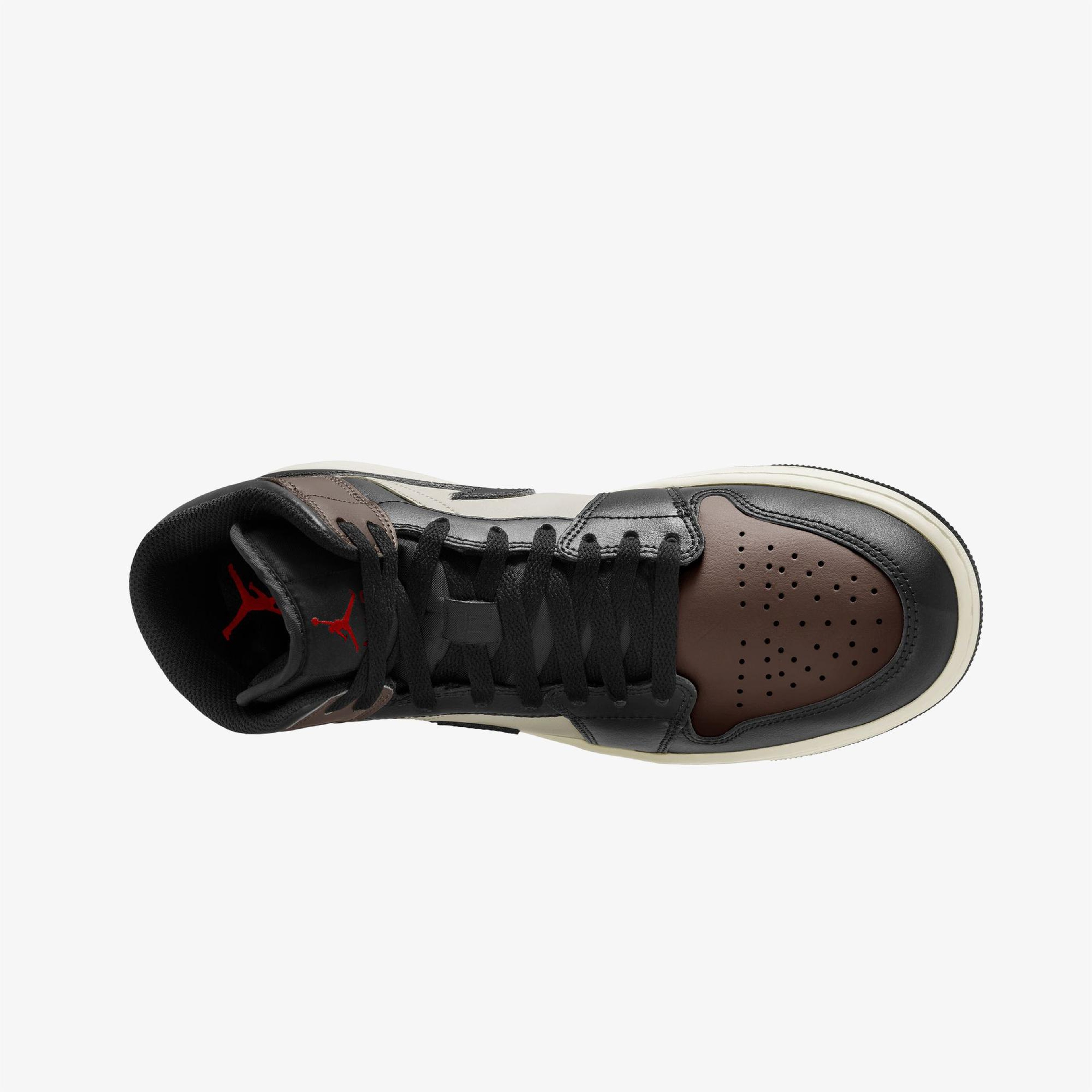 Jordan Air 1 Mid Erkek Kahverengi Spor Ayakkabı