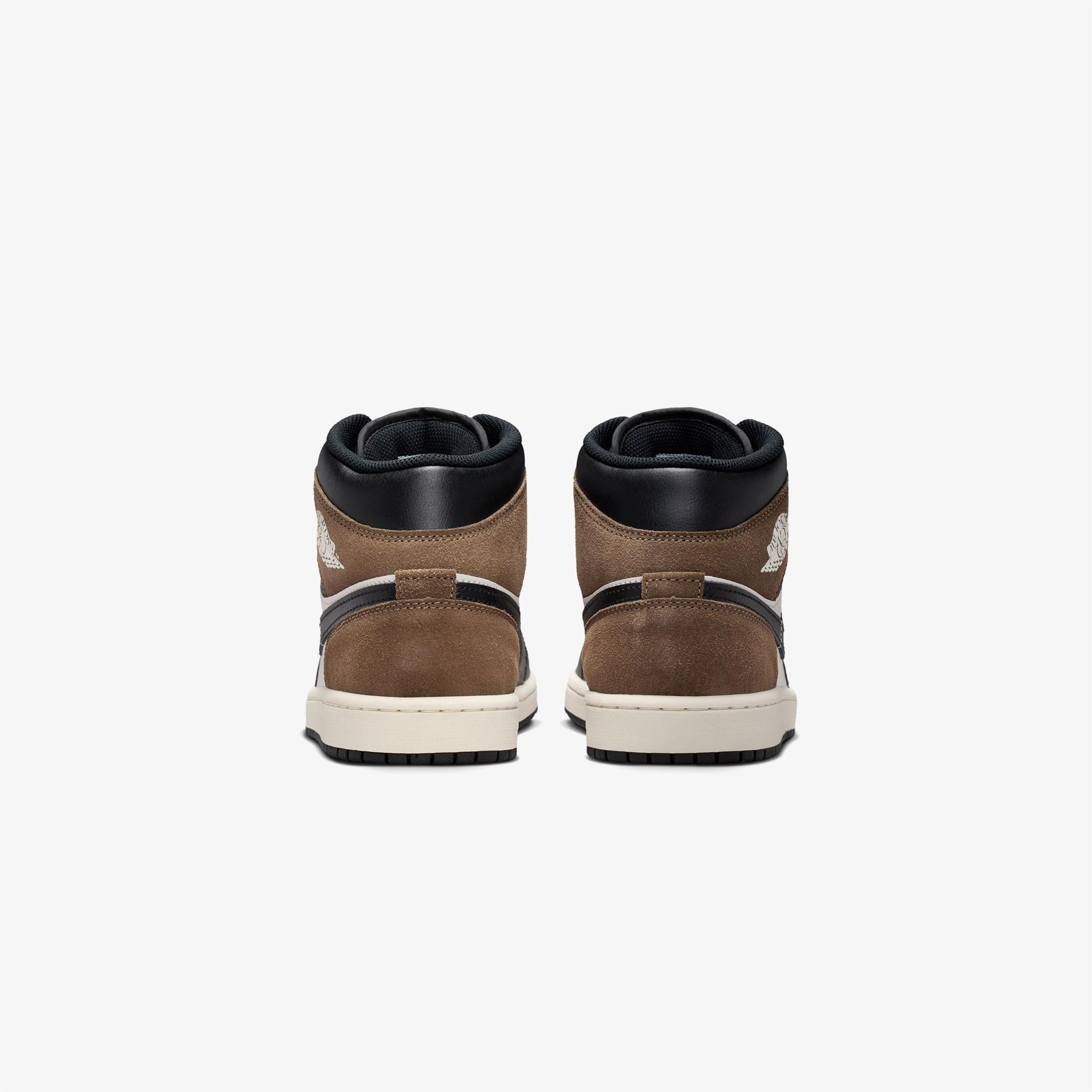 Jordan Air 1 Mid Erkek Kahverengi Spor Ayakkabı