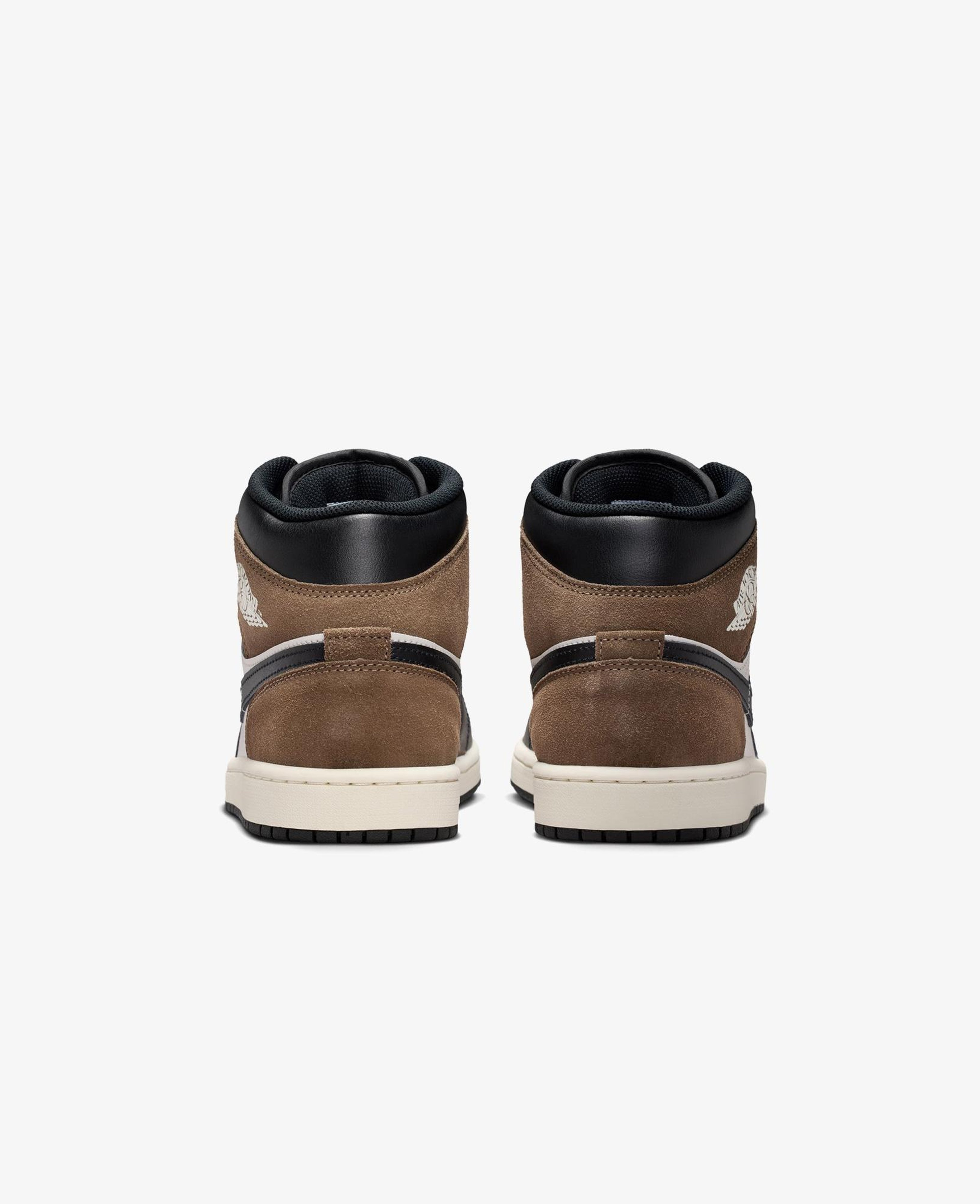 Jordan Air 1 Mid Erkek Kahverengi Spor Ayakkabı