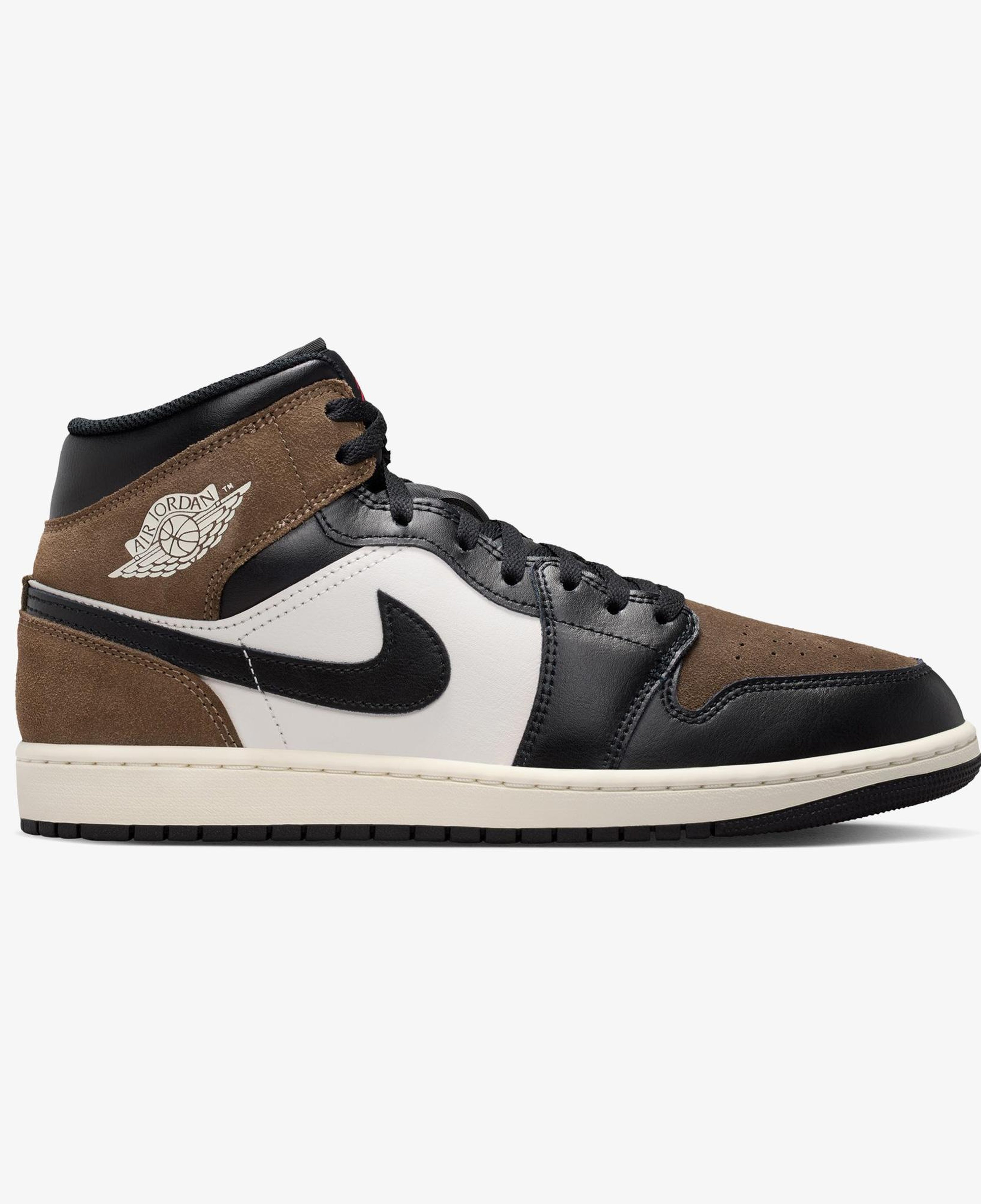 Jordan Air 1 Mid Erkek Kahverengi Spor Ayakkabı