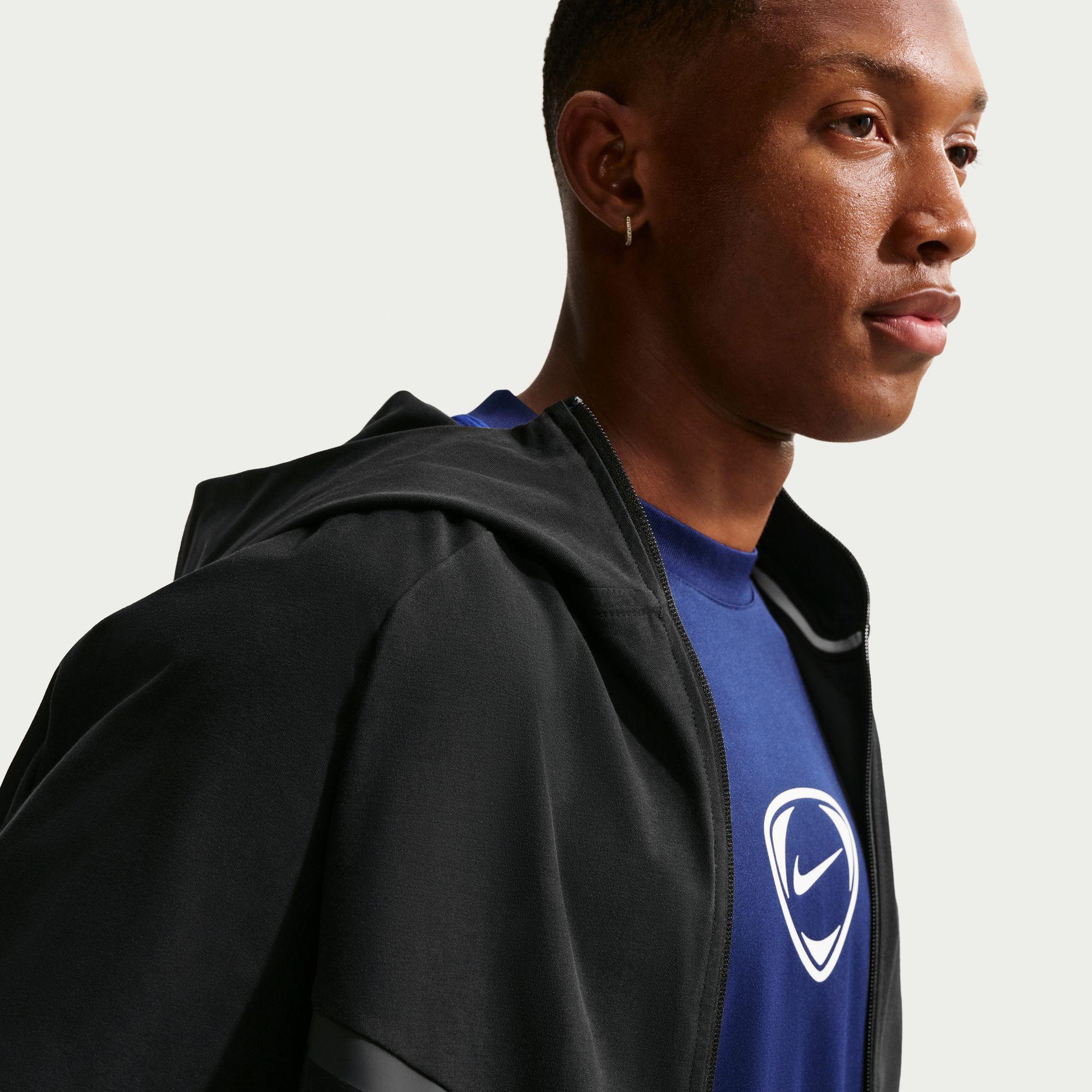 Nike Sportswear Tech Windrunner Erkek Siyah Ceket