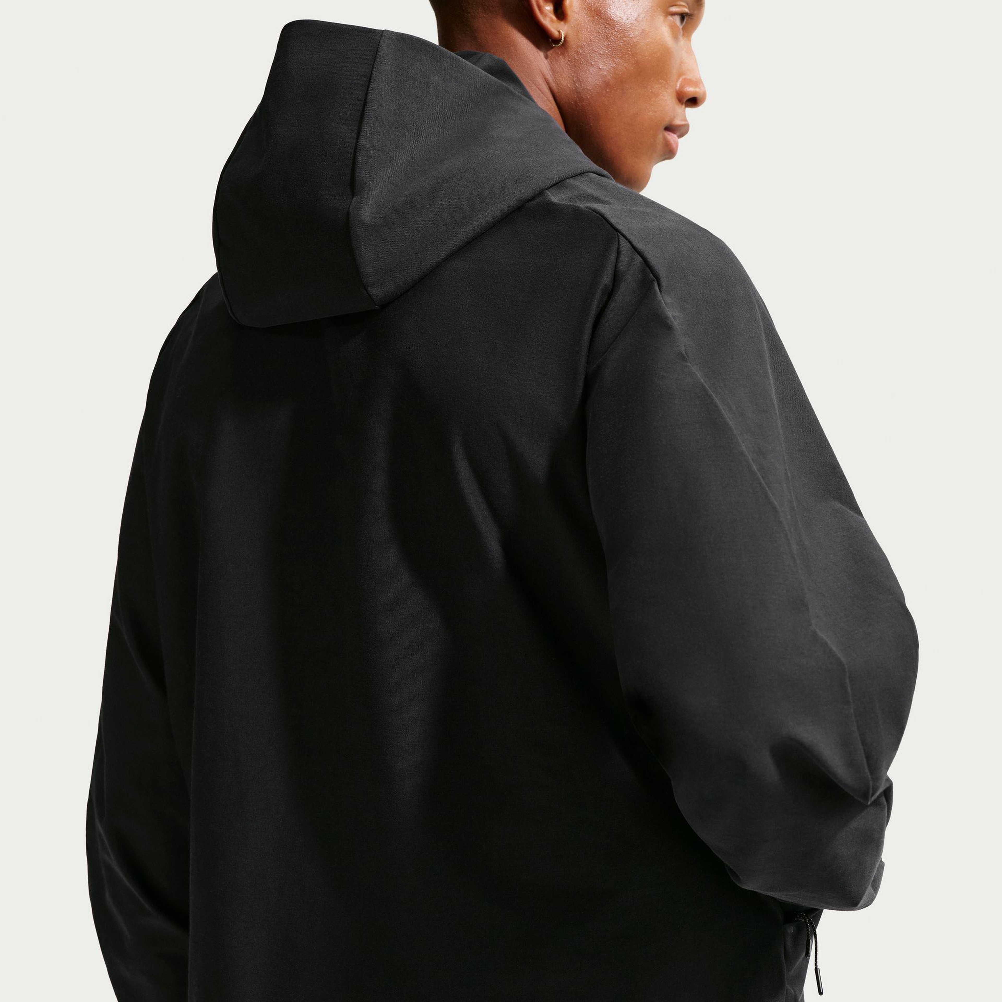 Nike Sportswear Tech Windrunner Erkek Siyah Ceket