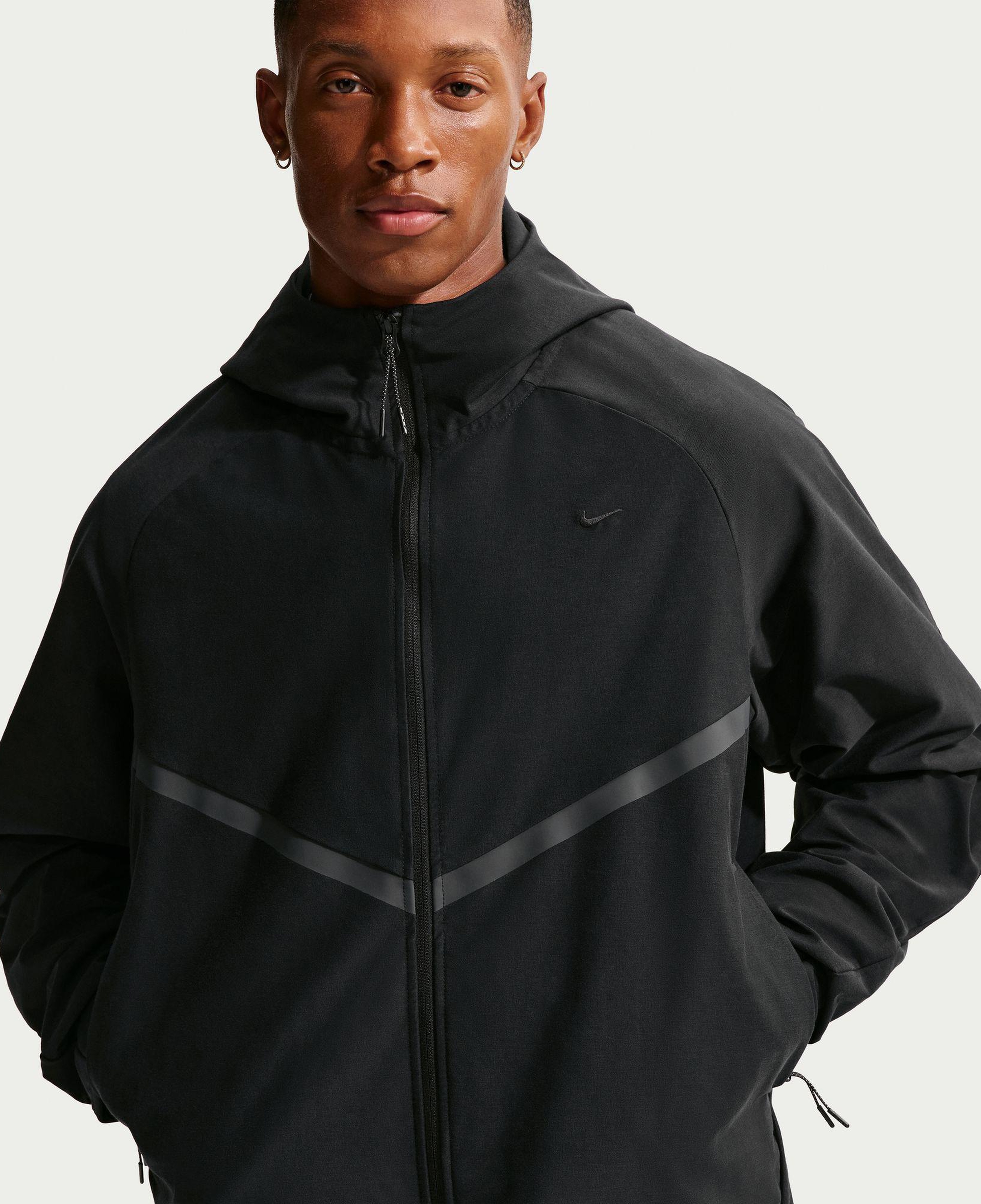 Nike Sportswear Tech Windrunner Erkek Siyah Ceket