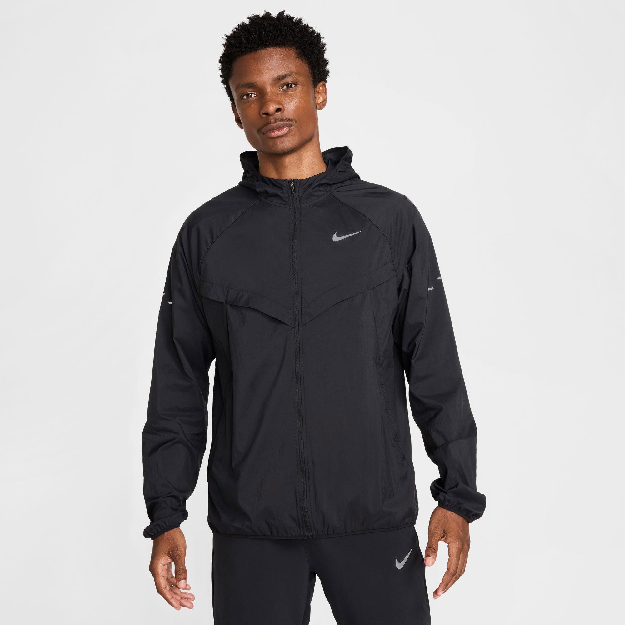 Nike Repel Stride Erkek Siyah Ceket