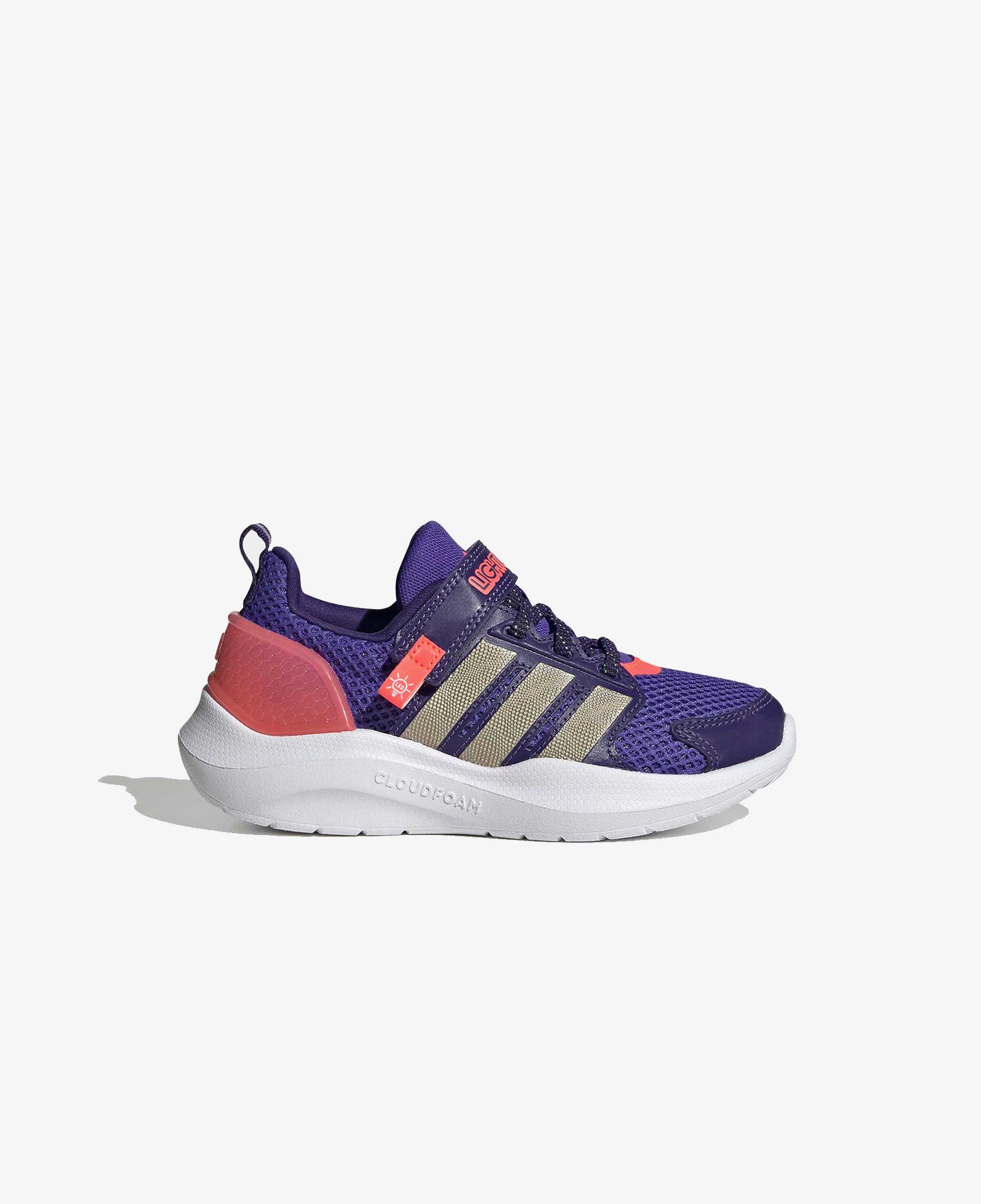adidas Lightorama Runner Elastic Lace Çocuk Mor Koşu Ayakkabısı