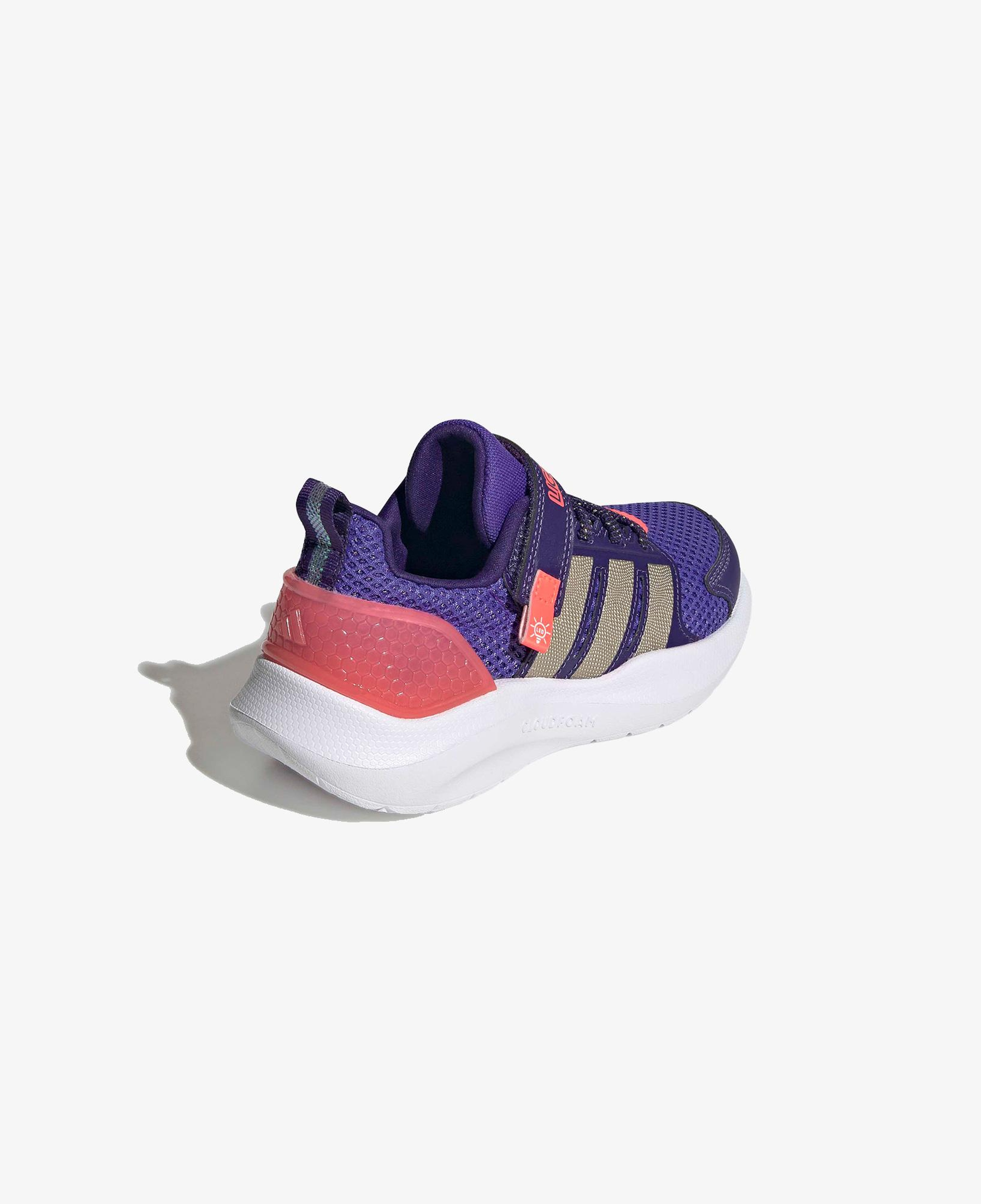 adidas Lightorama Runner Elastic Lace Çocuk Mor Koşu Ayakkabısı