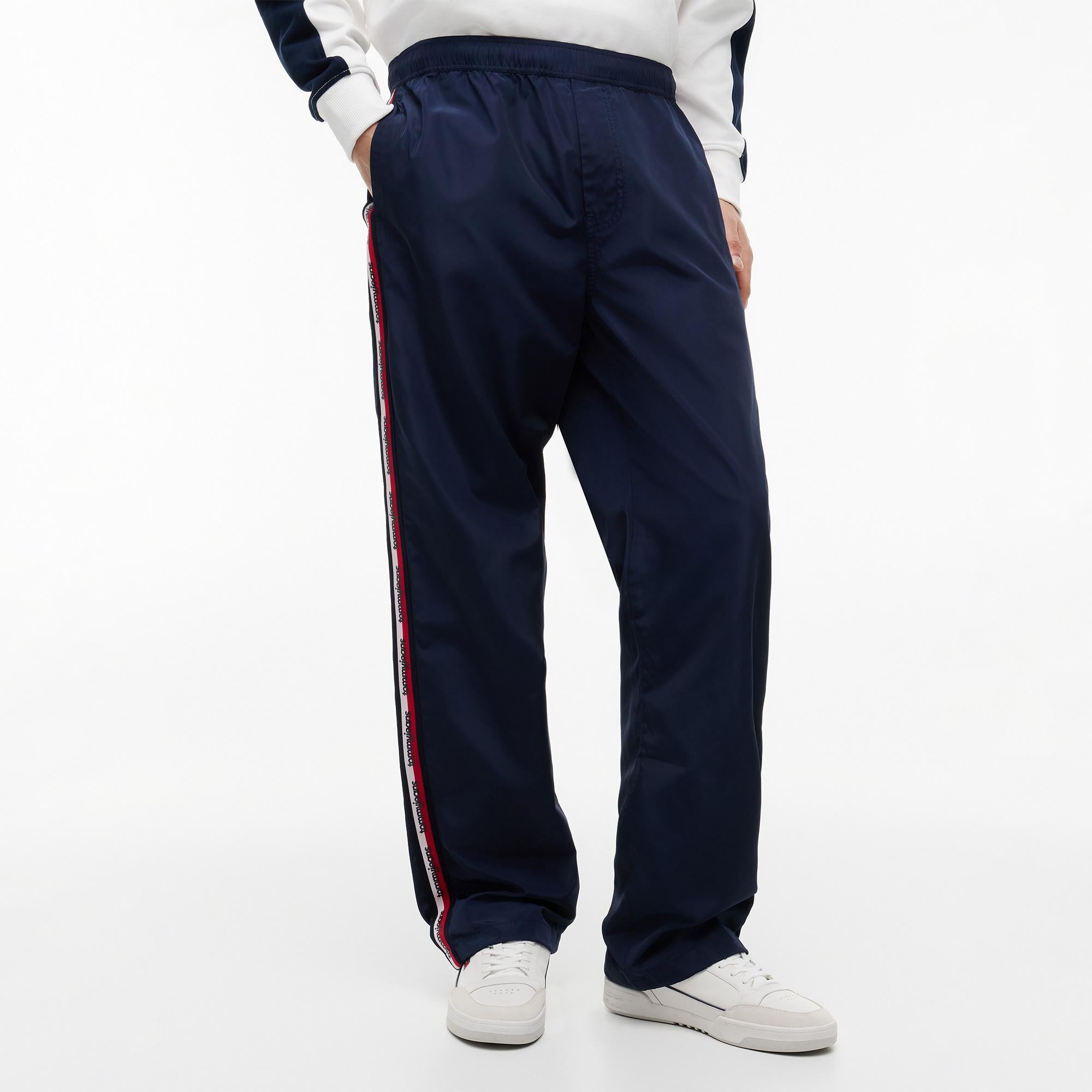 Tommy Hilfiger Jaimie Tape Erkek Mavi Pantolon