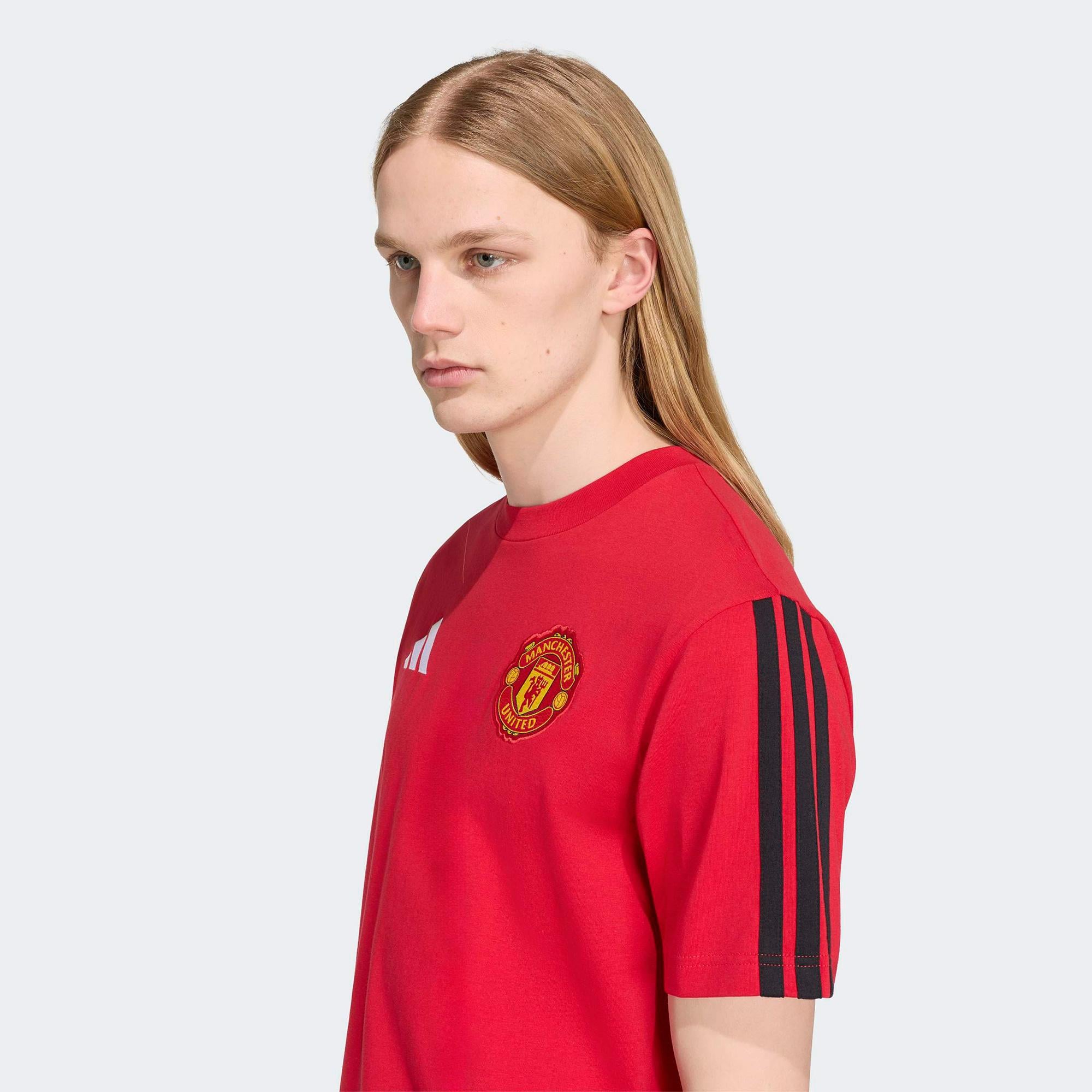 adidas Manchester United Dna Erkek Kırmızı T-Shirt