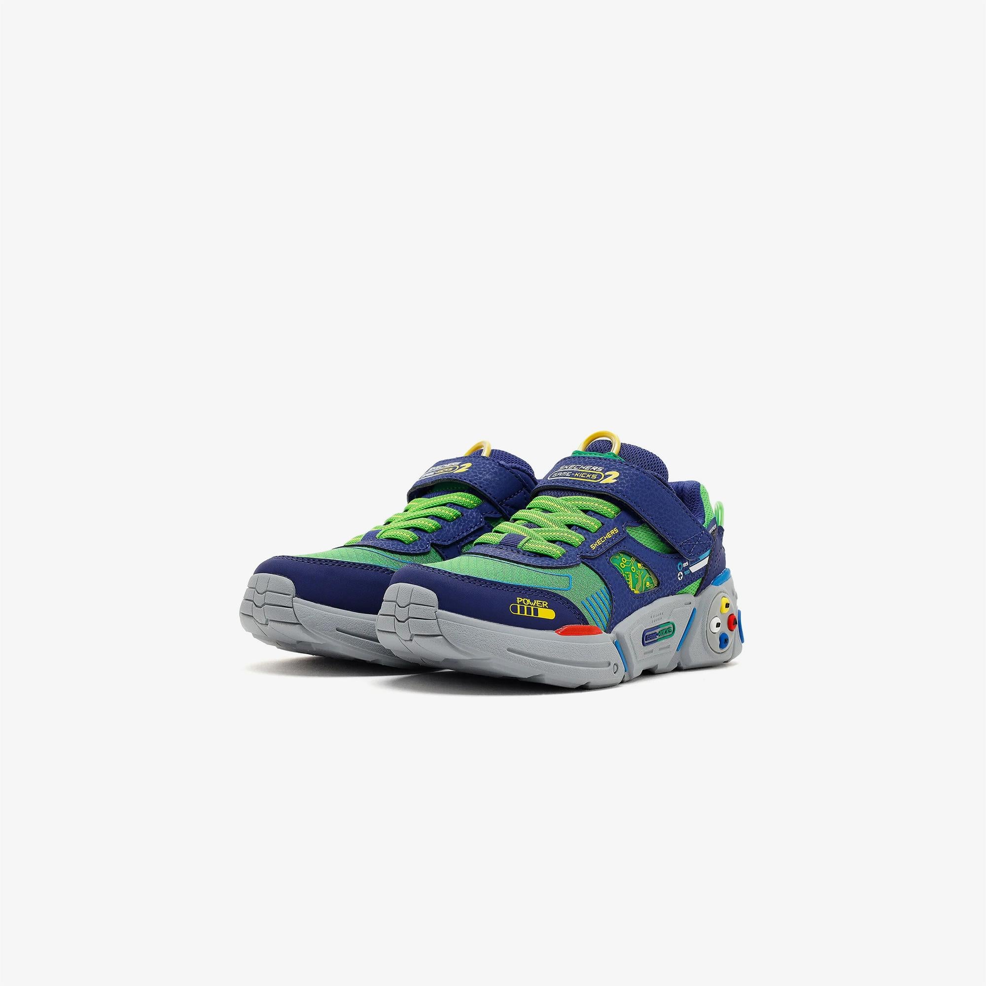 Skechers Gametronix 2.0 Çocuk Yeşil Spor Ayakkabı