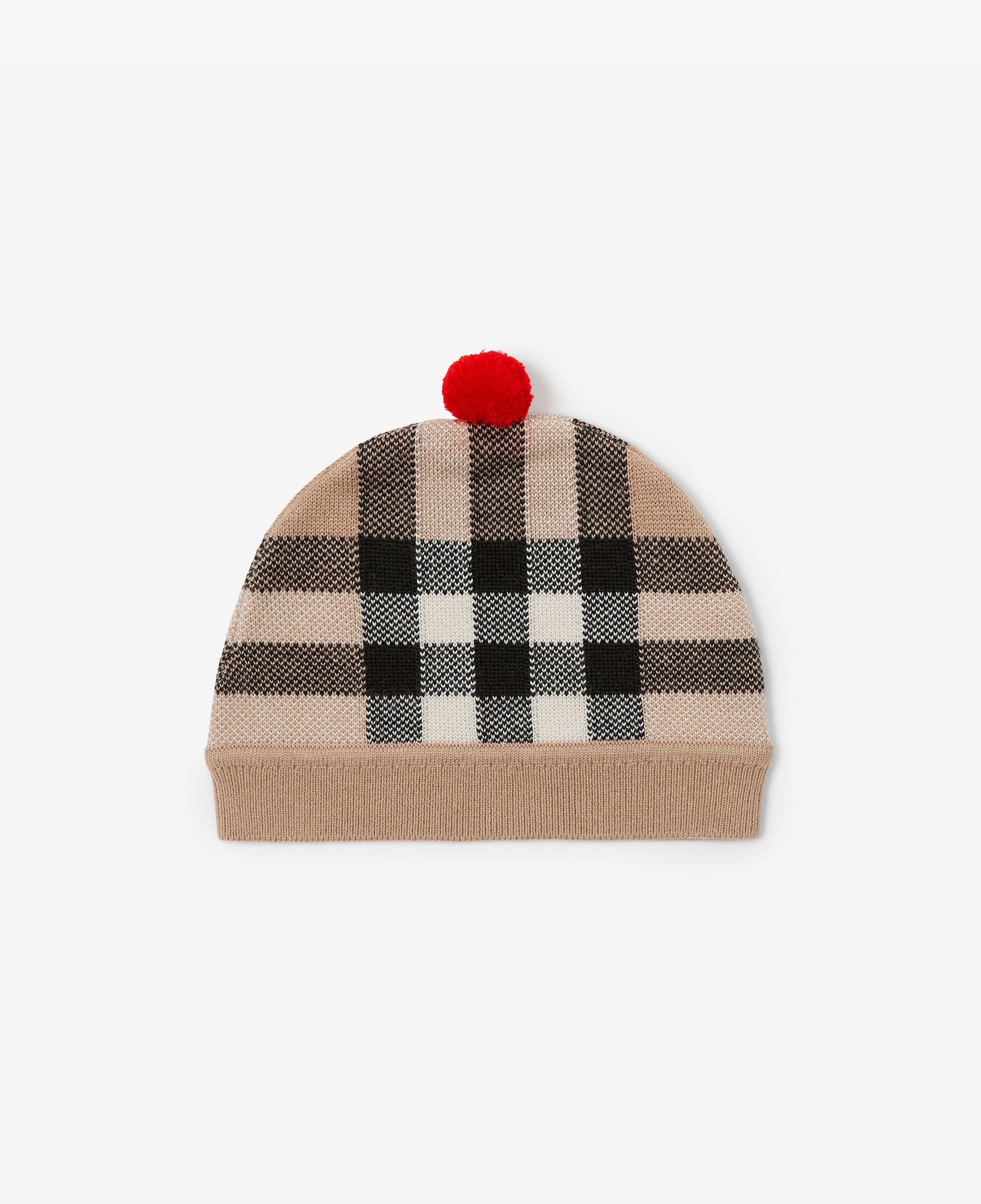 Burberry Kareli Örgü Çocuk Bere