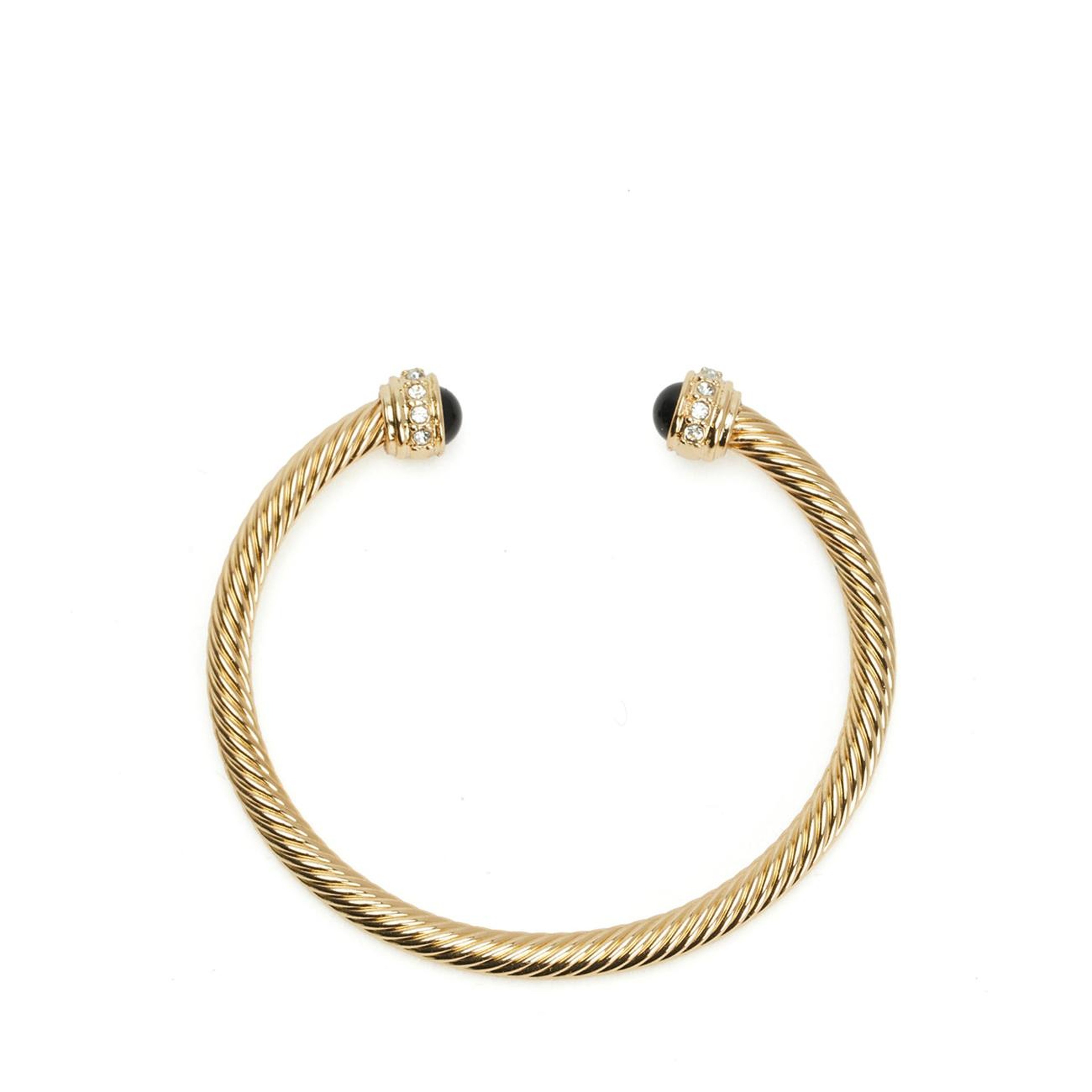 Network Kadın Gold Cuff Bileklik