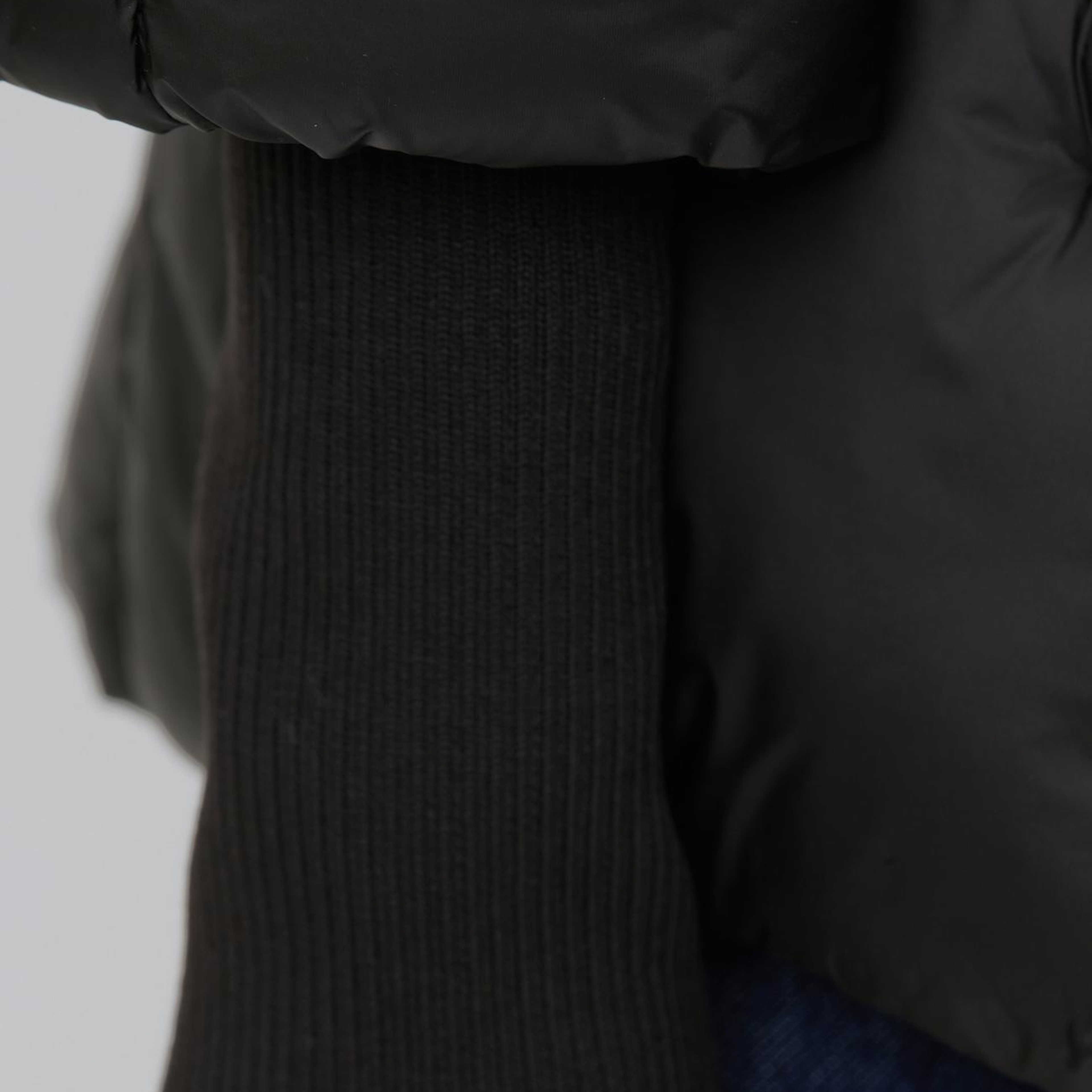 Network Kadın Siyah Oversize Puffer Mont