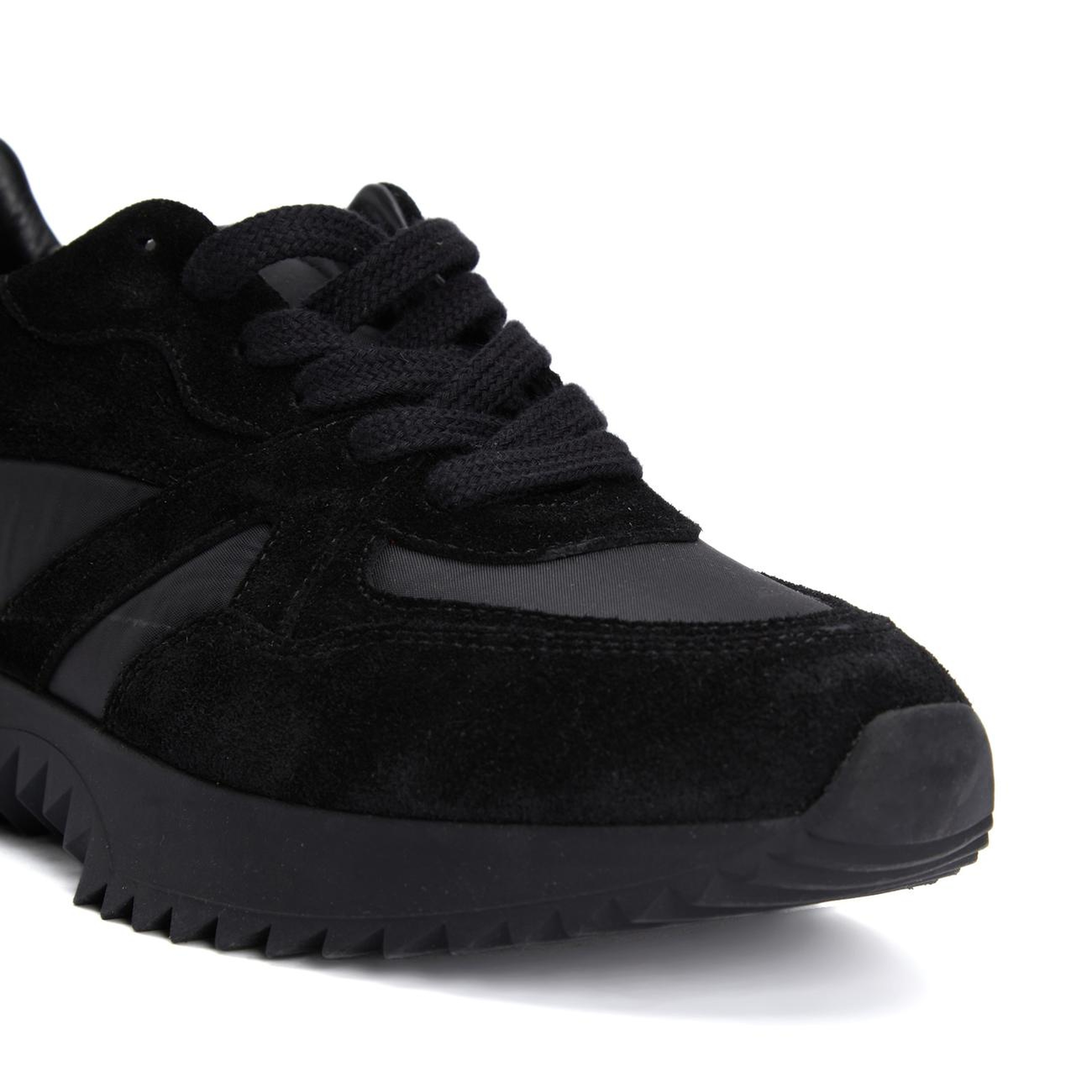 Network Kadın Siyah Süet Casual Sneaker