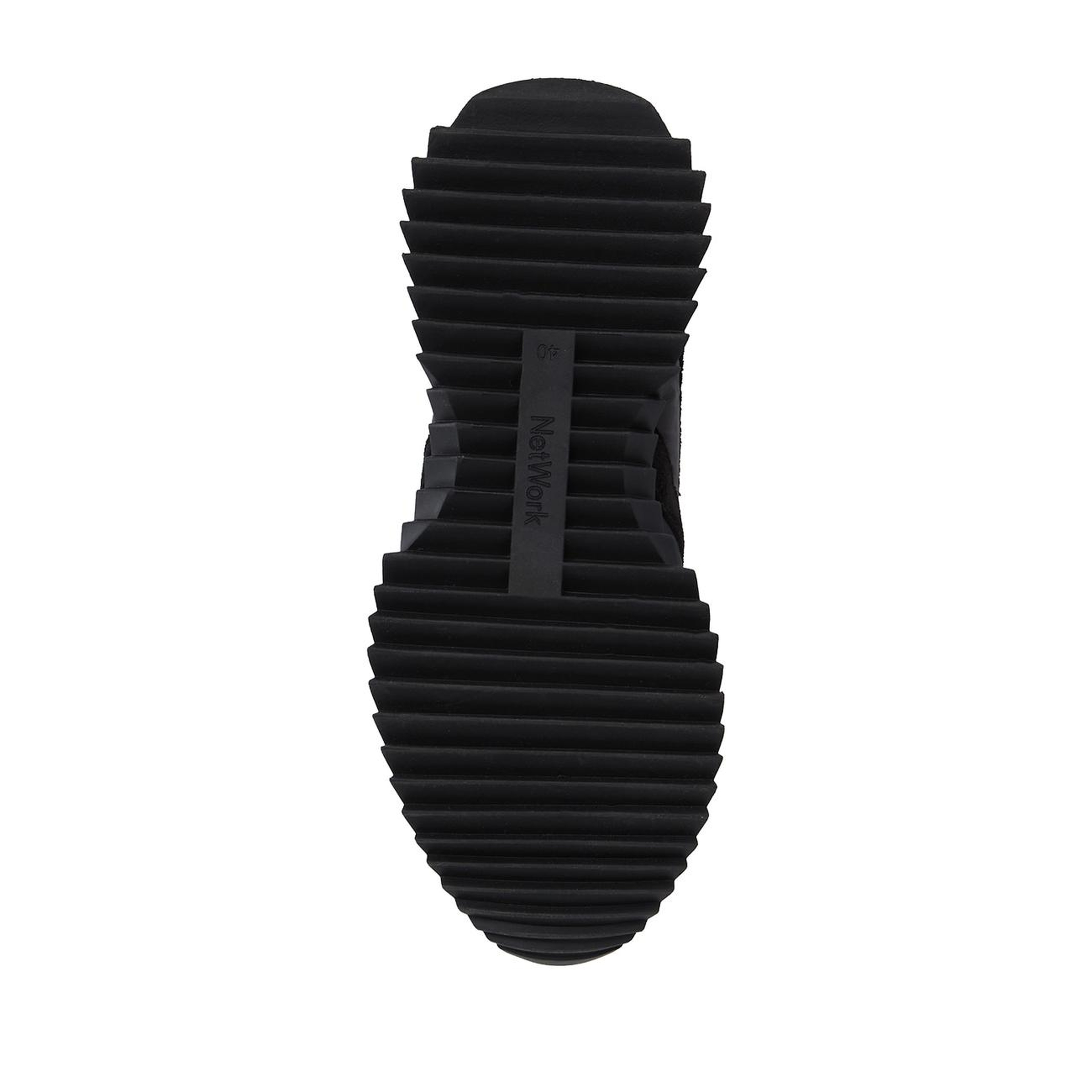 Network Kadın Siyah Süet Casual Sneaker