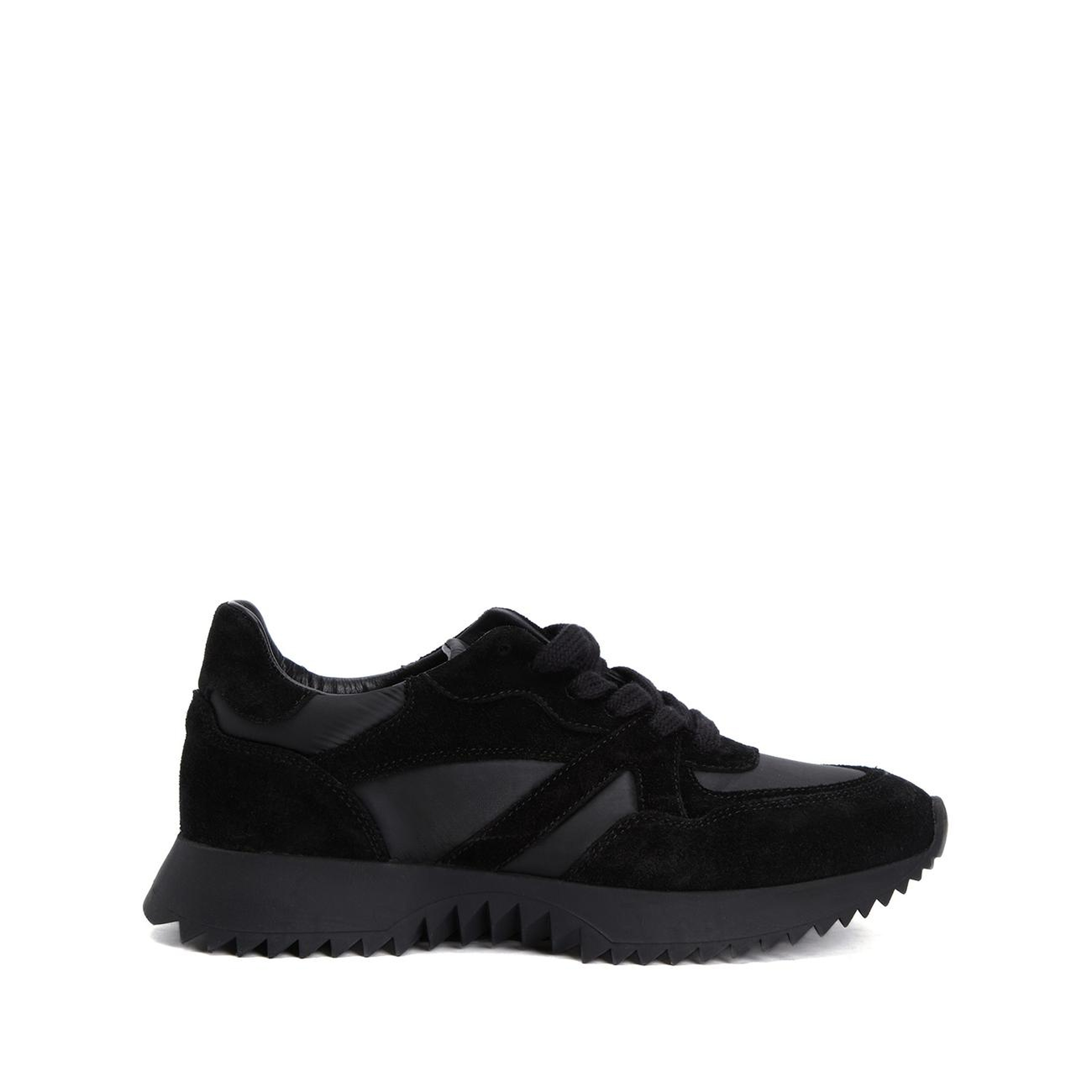 Network Kadın Siyah Süet Casual Sneaker