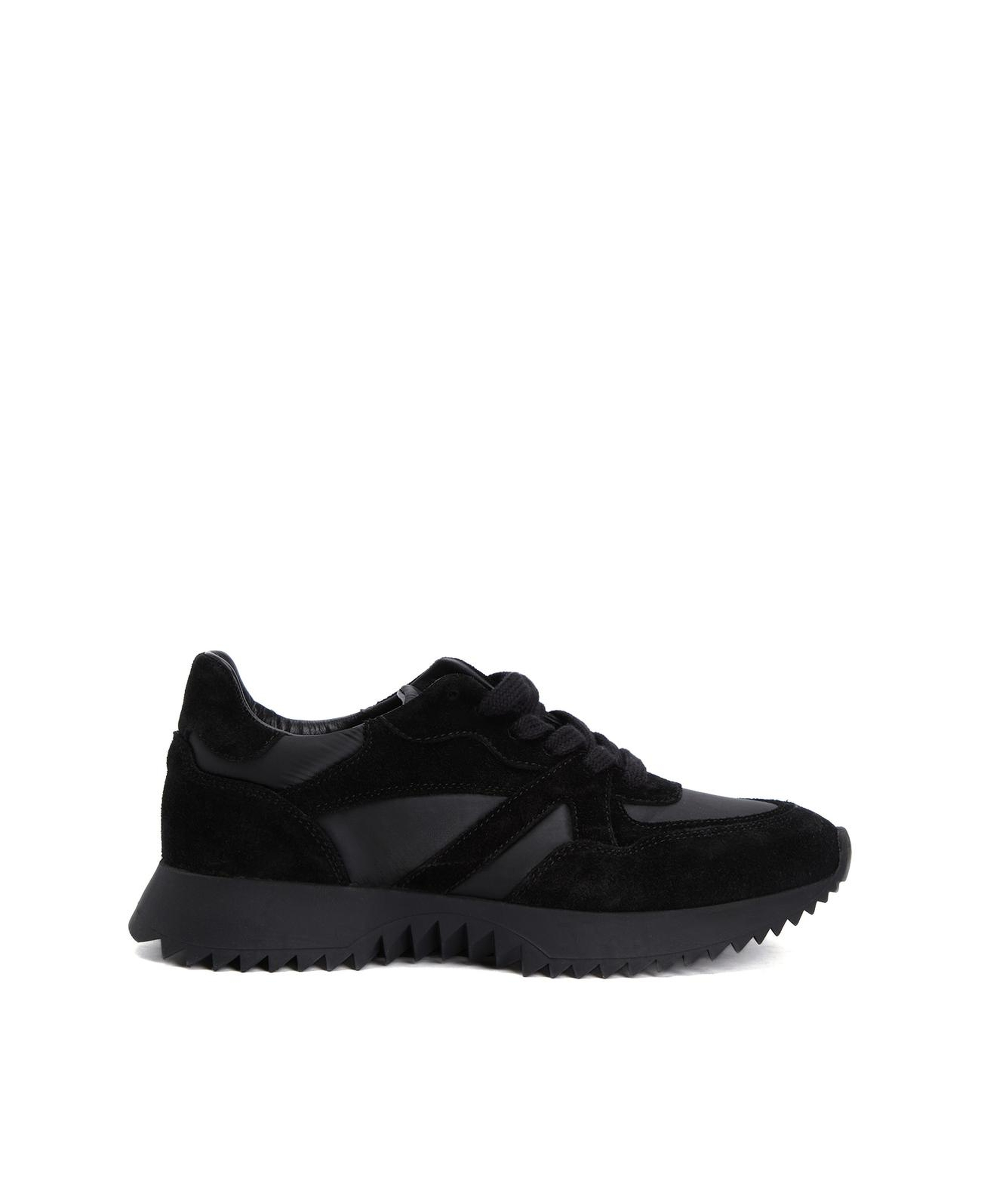 Network Kadın Siyah Süet Casual Sneaker