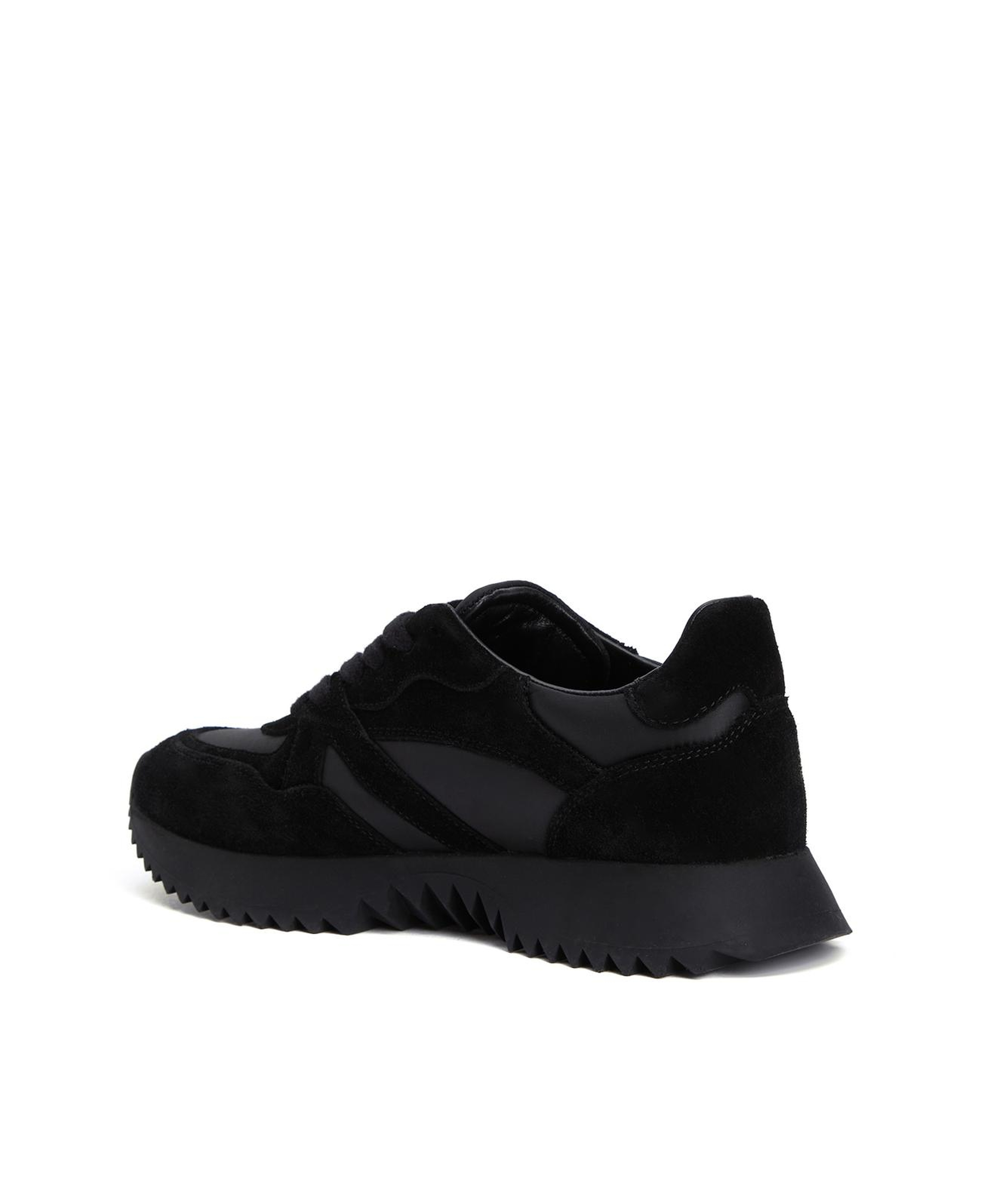 Network Kadın Siyah Süet Casual Sneaker