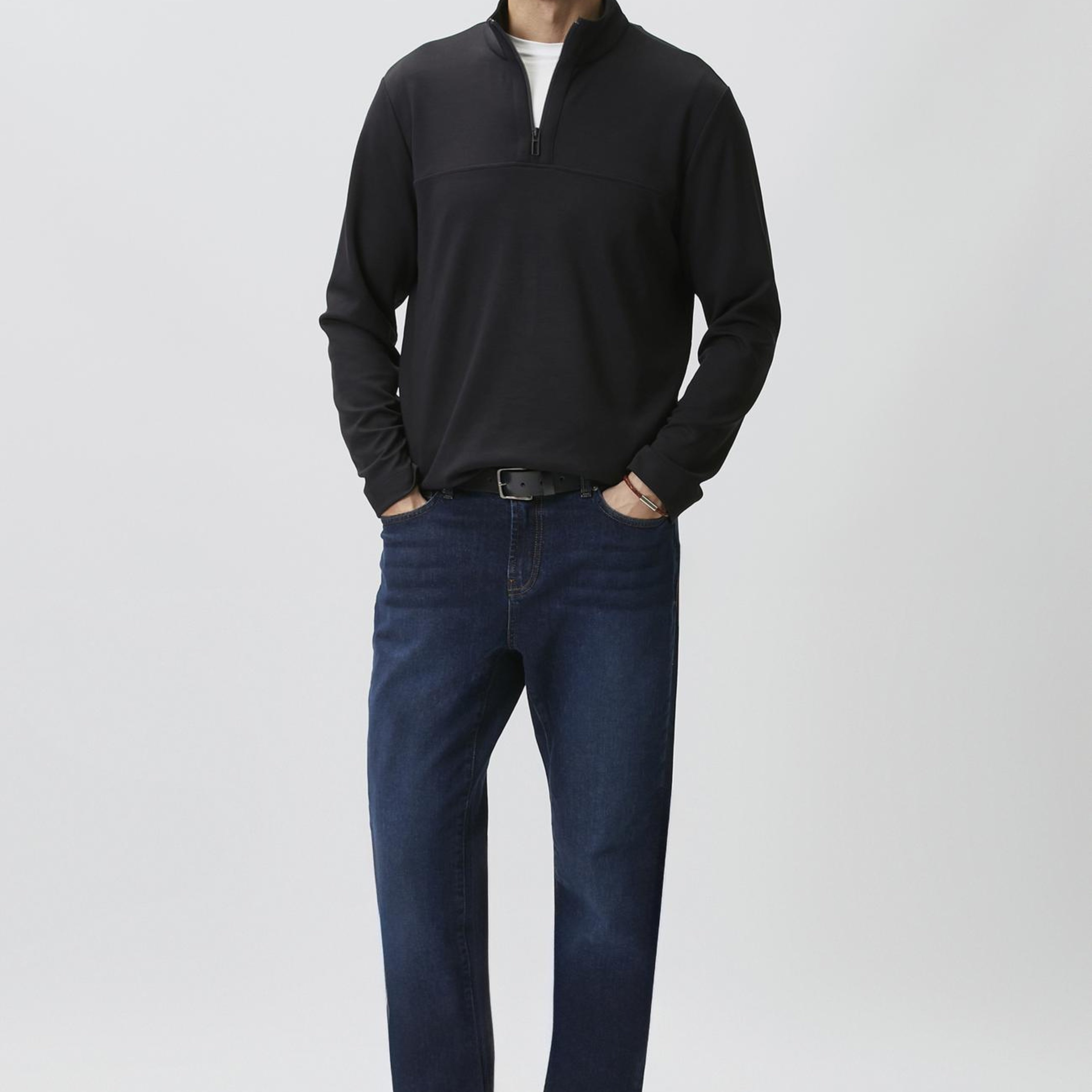 Network Erkek N-Tech Lacivert Modal Karışımlı Sweatshirt