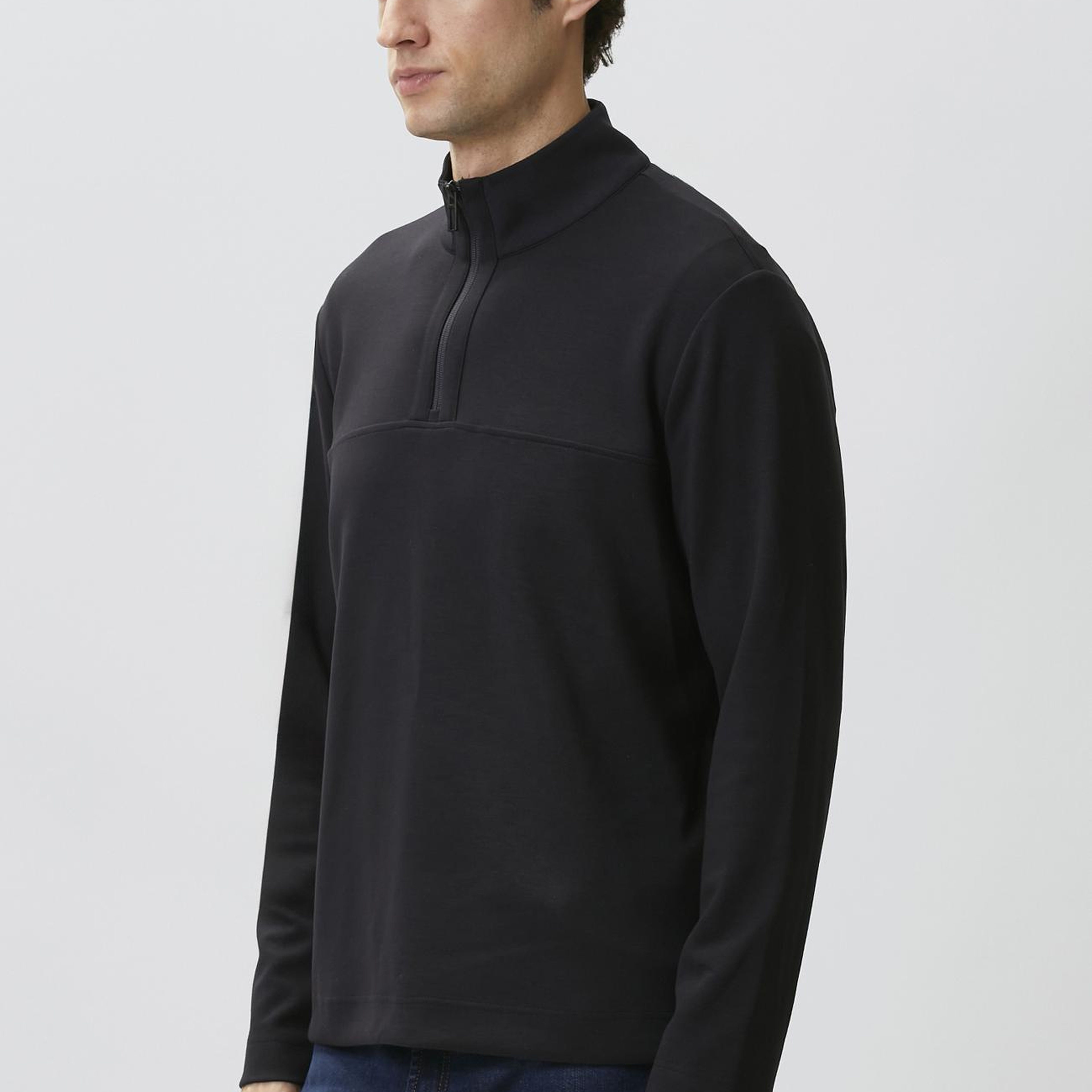Network Erkek N-Tech Lacivert Modal Karışımlı Sweatshirt