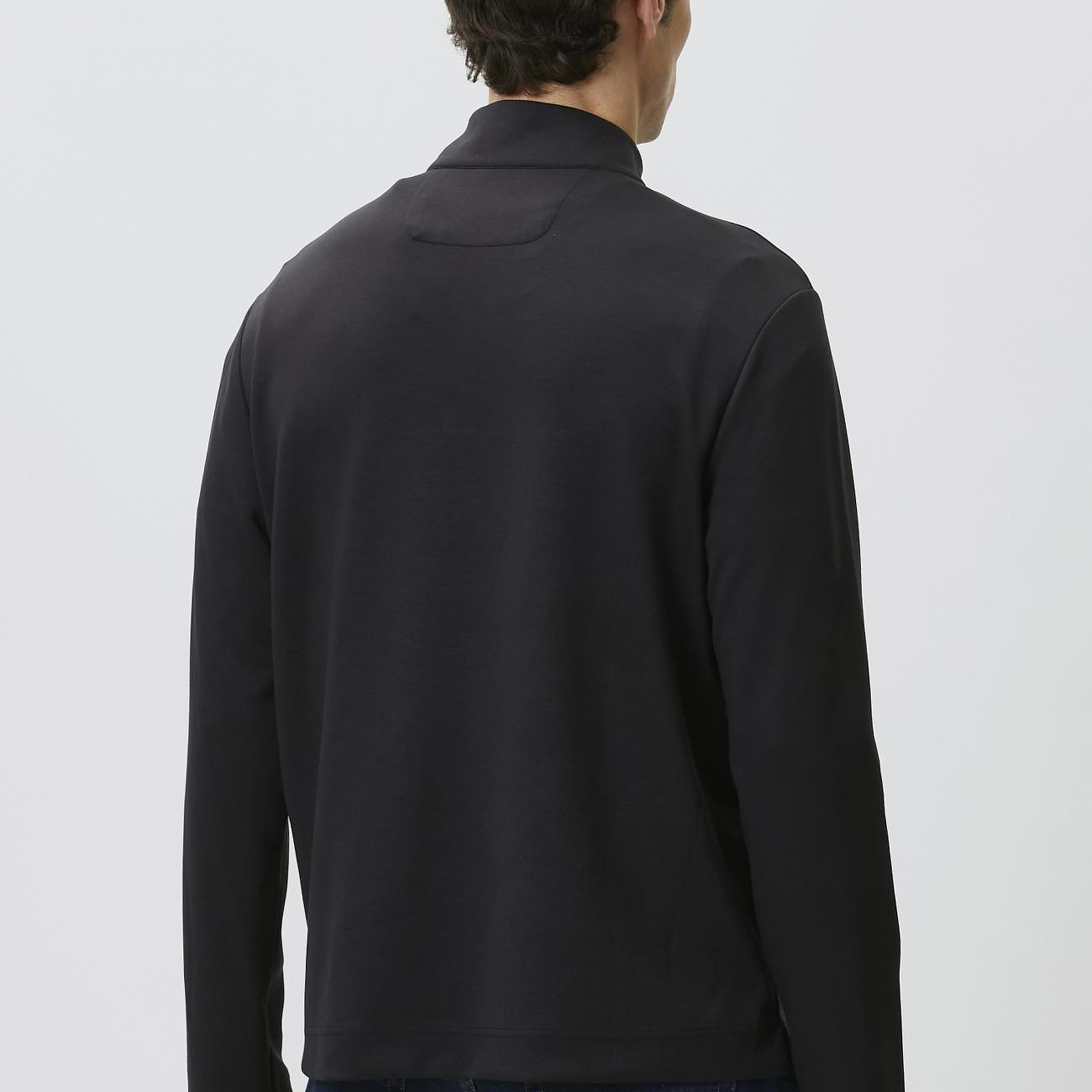 Network Erkek N-Tech Lacivert Modal Karışımlı Sweatshirt