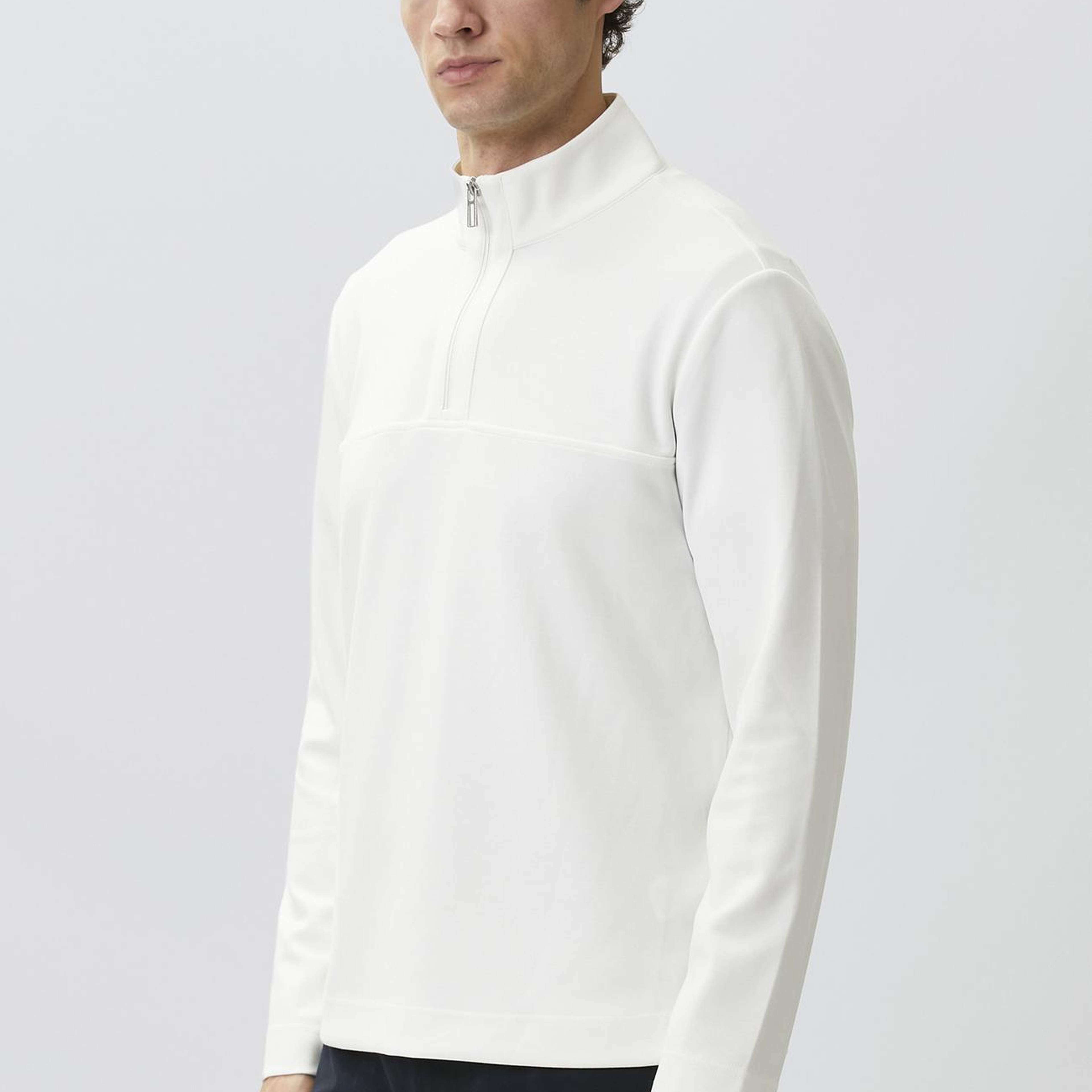 Network Erkek N-Tech Ekru Modal Karışımlı Sweatshirt