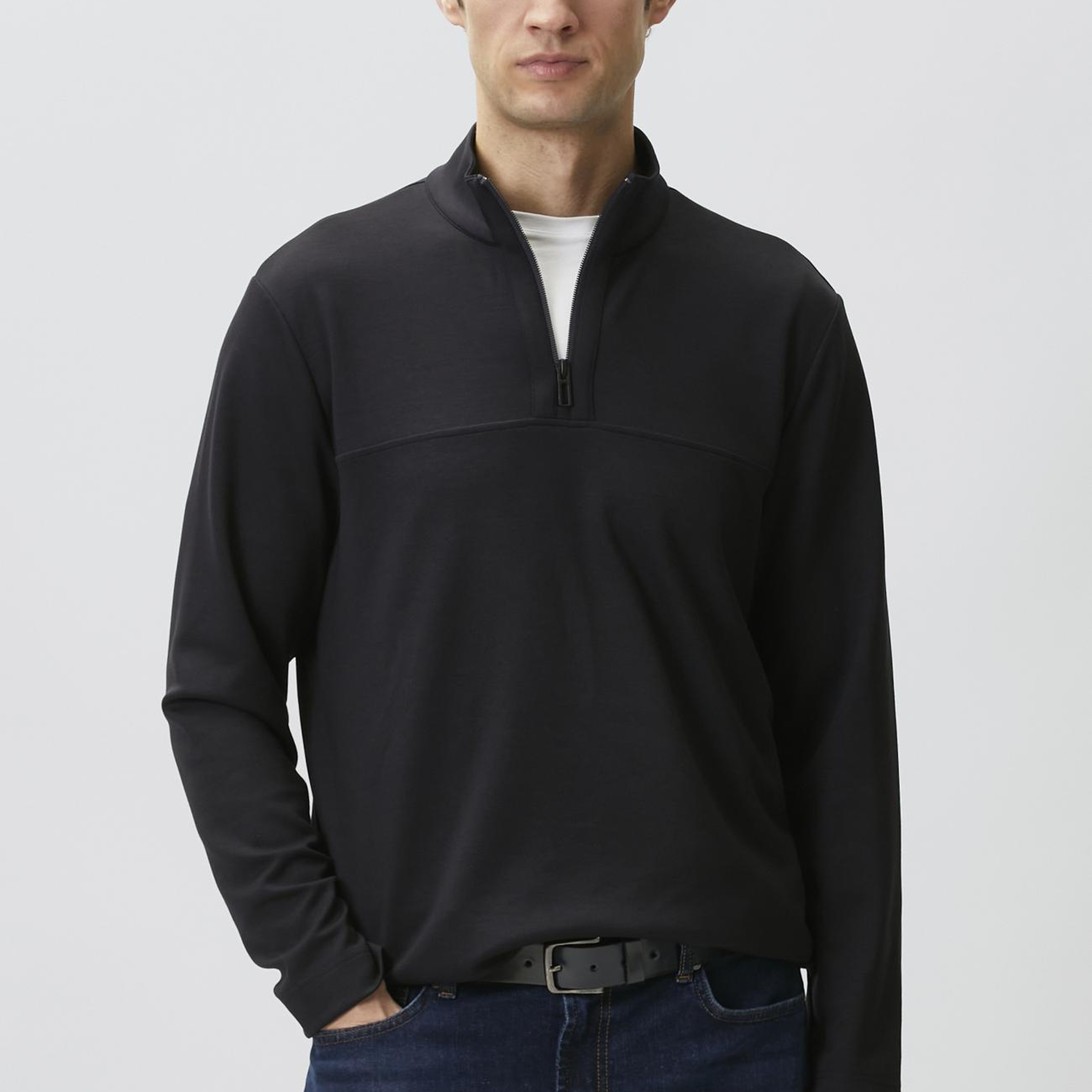 Network Erkek N-Tech Lacivert Modal Karışımlı Sweatshirt