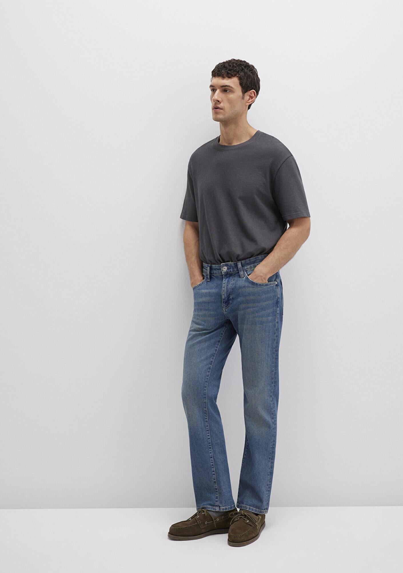 Mavi Hunter Mavi Premium Puslu Indigo Mavisi Jean Pantolon 0020233454