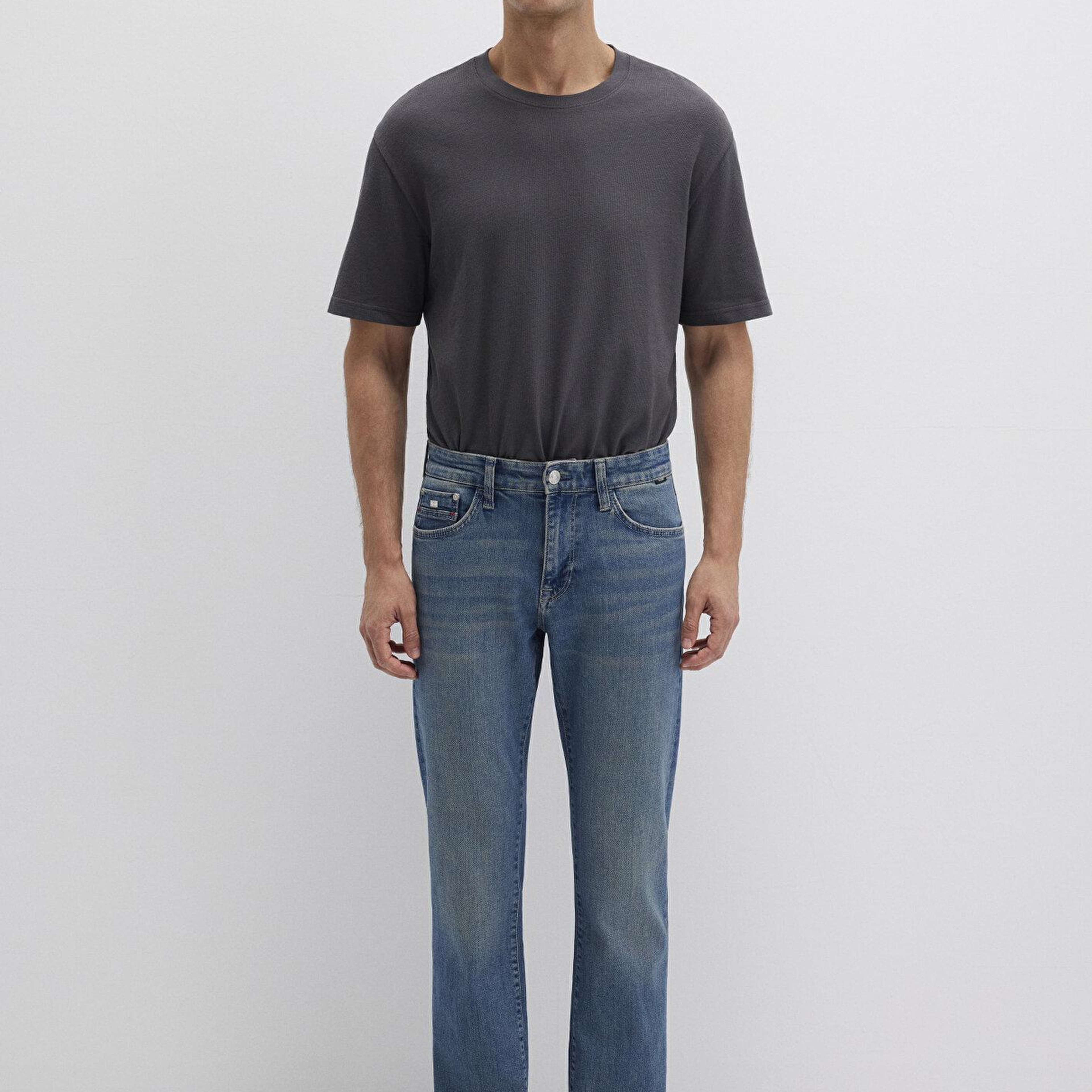 Mavi Hunter Mavi Premium Puslu Indigo Mavisi Jean Pantolon 0020233454