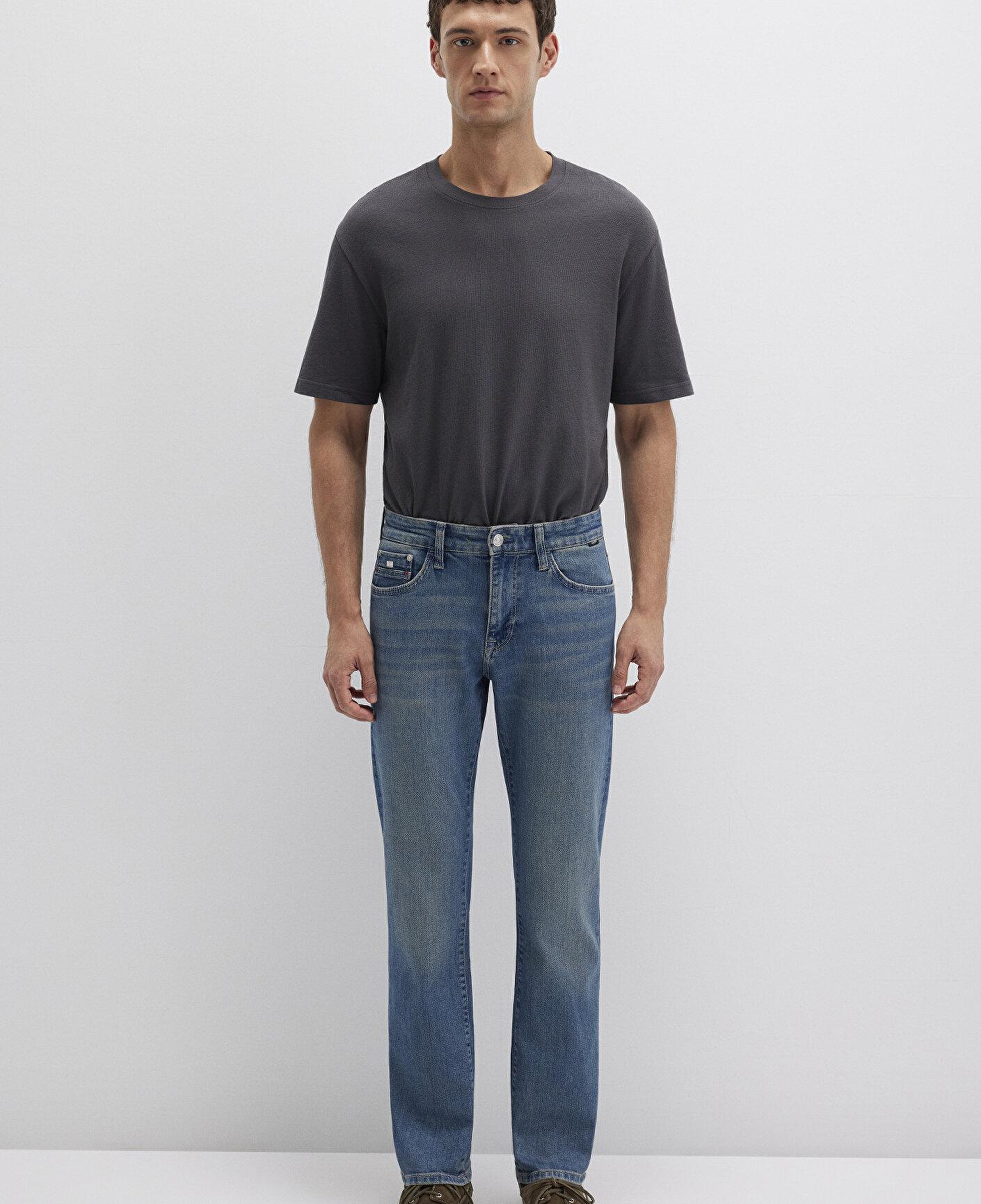 Mavi Hunter Mavi Premium Puslu Indigo Mavisi Jean Pantolon 0020233454