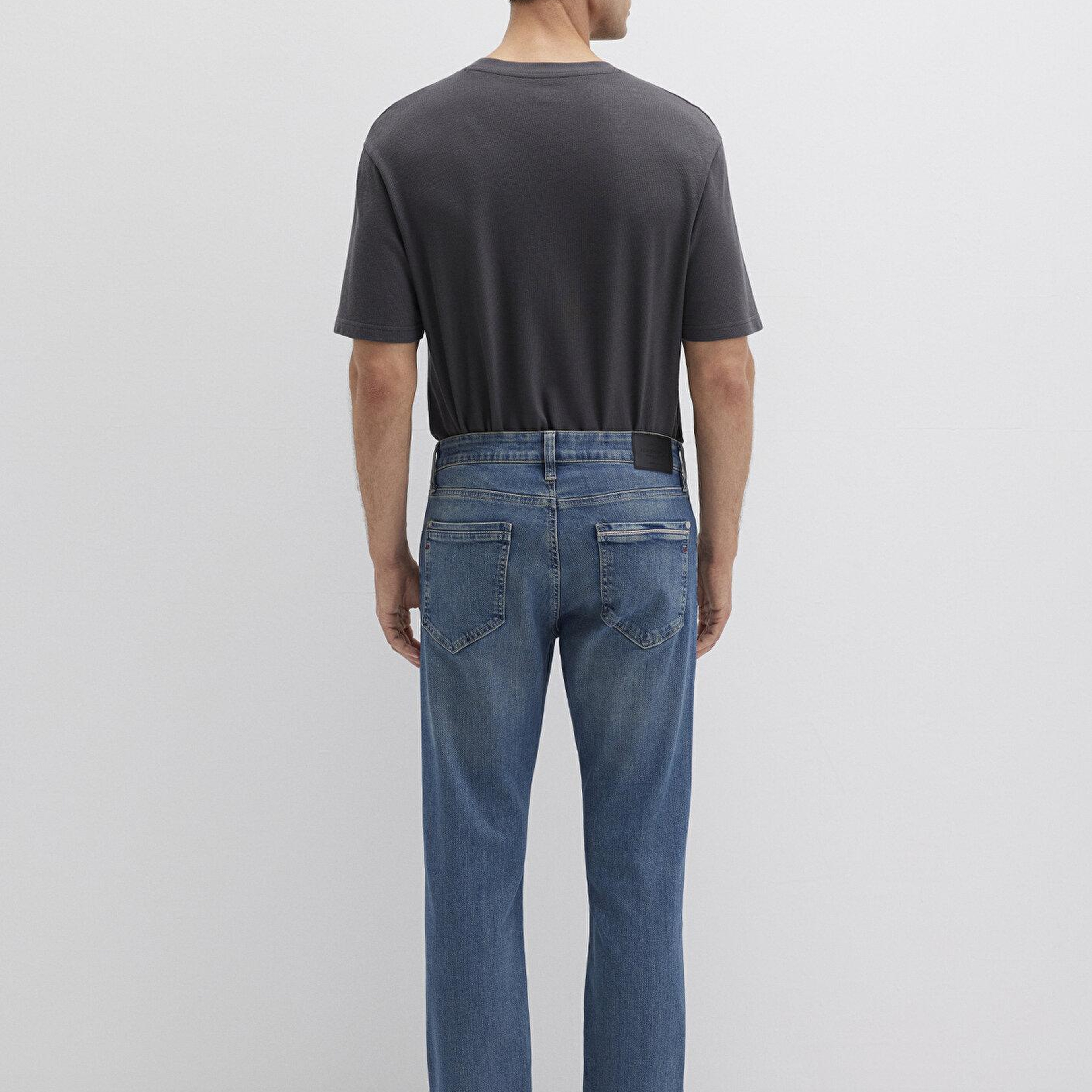 Mavi Hunter Mavi Premium Puslu Indigo Mavisi Jean Pantolon 0020233454