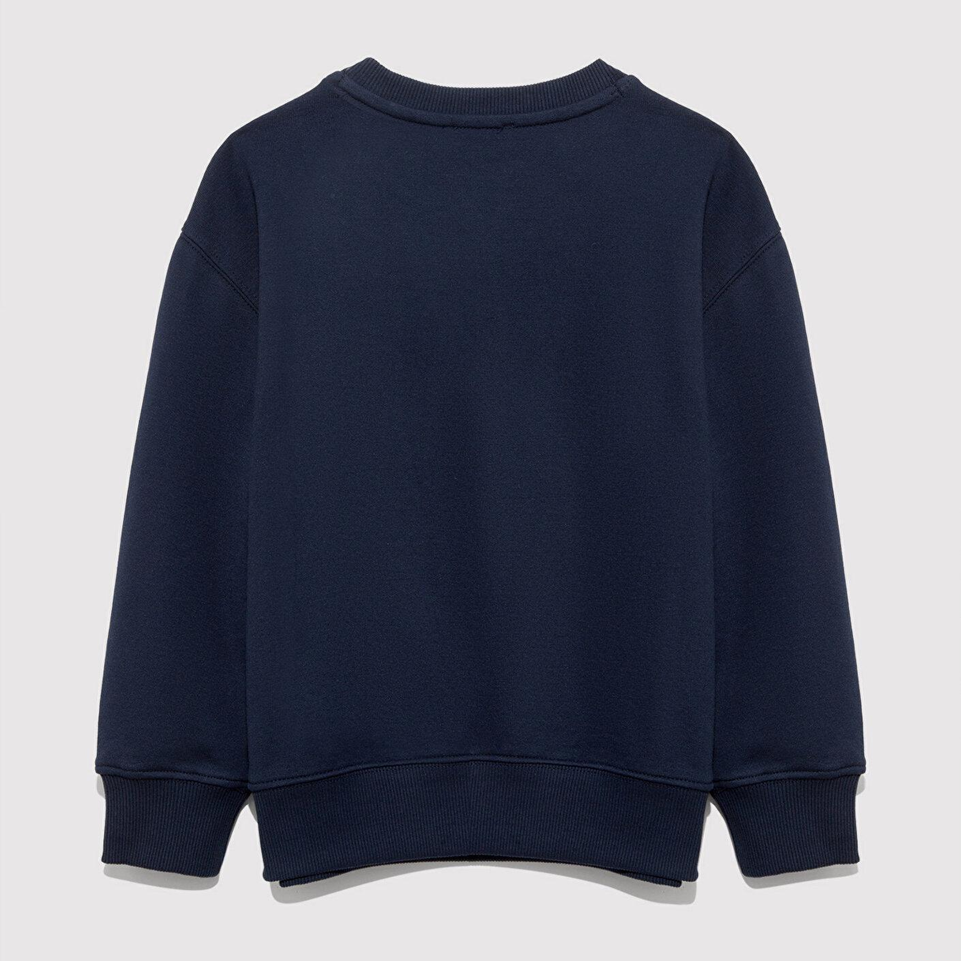 Mavi Mavi Jeans Baskılı Lacivert Sweatshirt 6S10136-70490