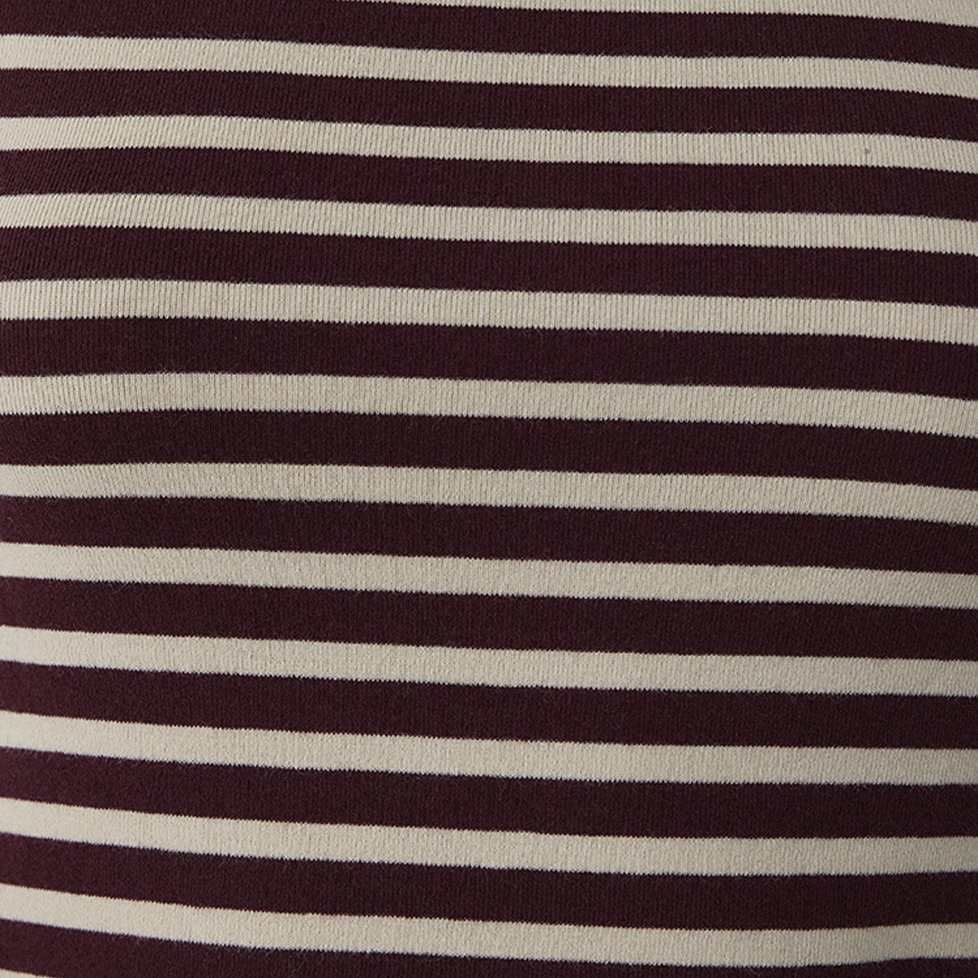 Mavi Çizgili Tişört Fitted / Vücuda Oturan Kesim 1613334-87982