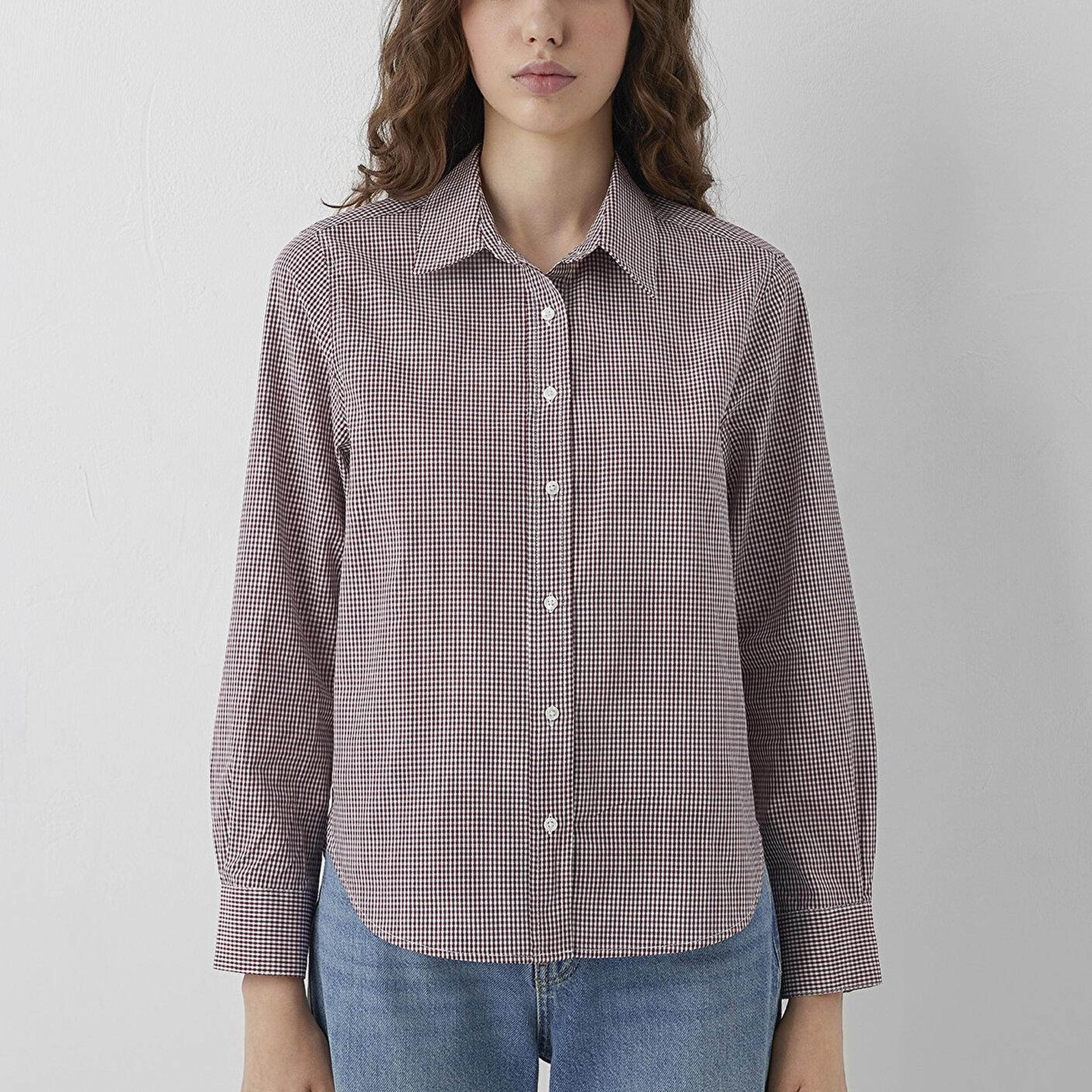 Mavi Kareli Gömlek Regular Fit / Normal Kesim 1211593-91717