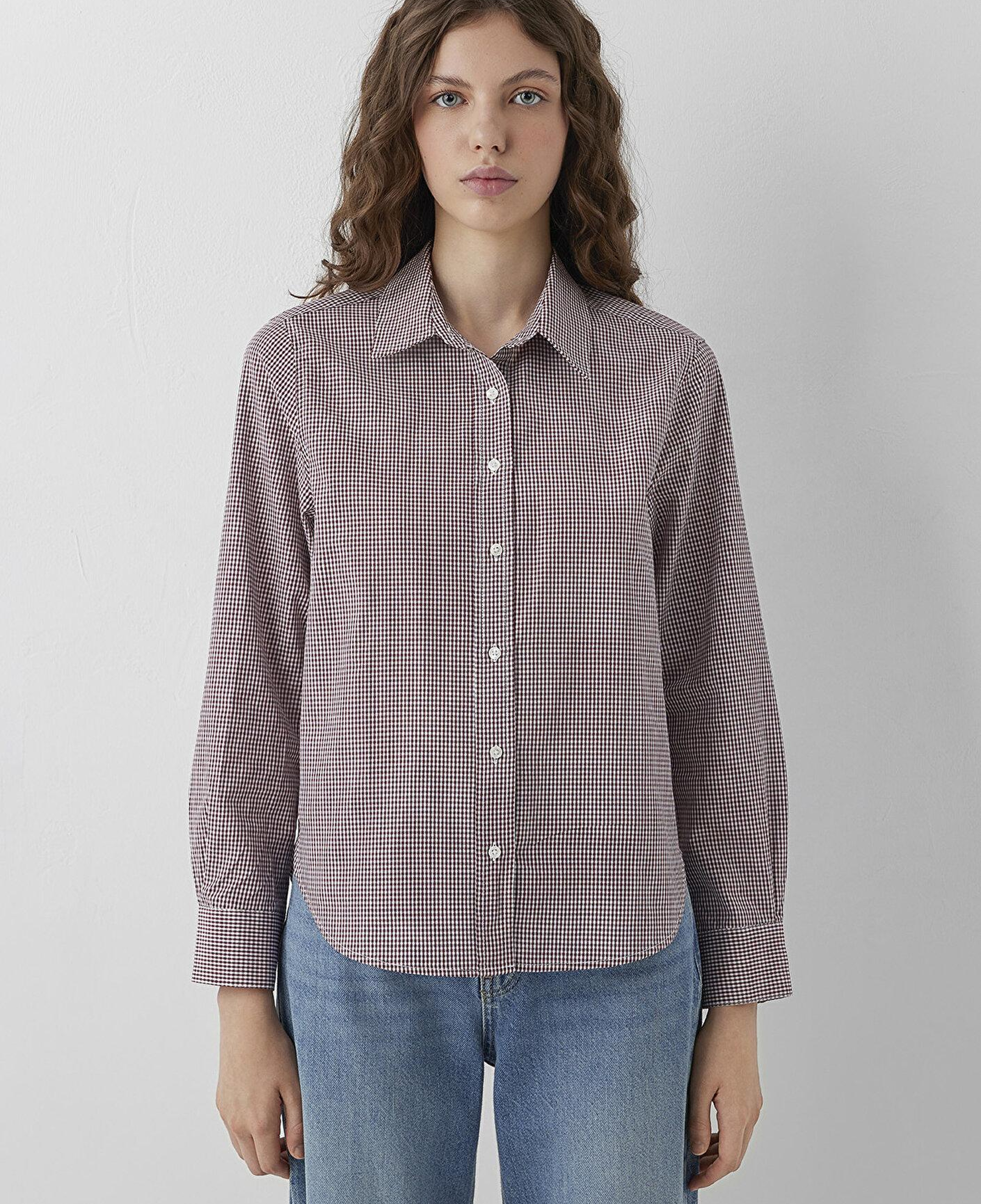 Mavi Kareli Gömlek Regular Fit / Normal Kesim 1211593-91717