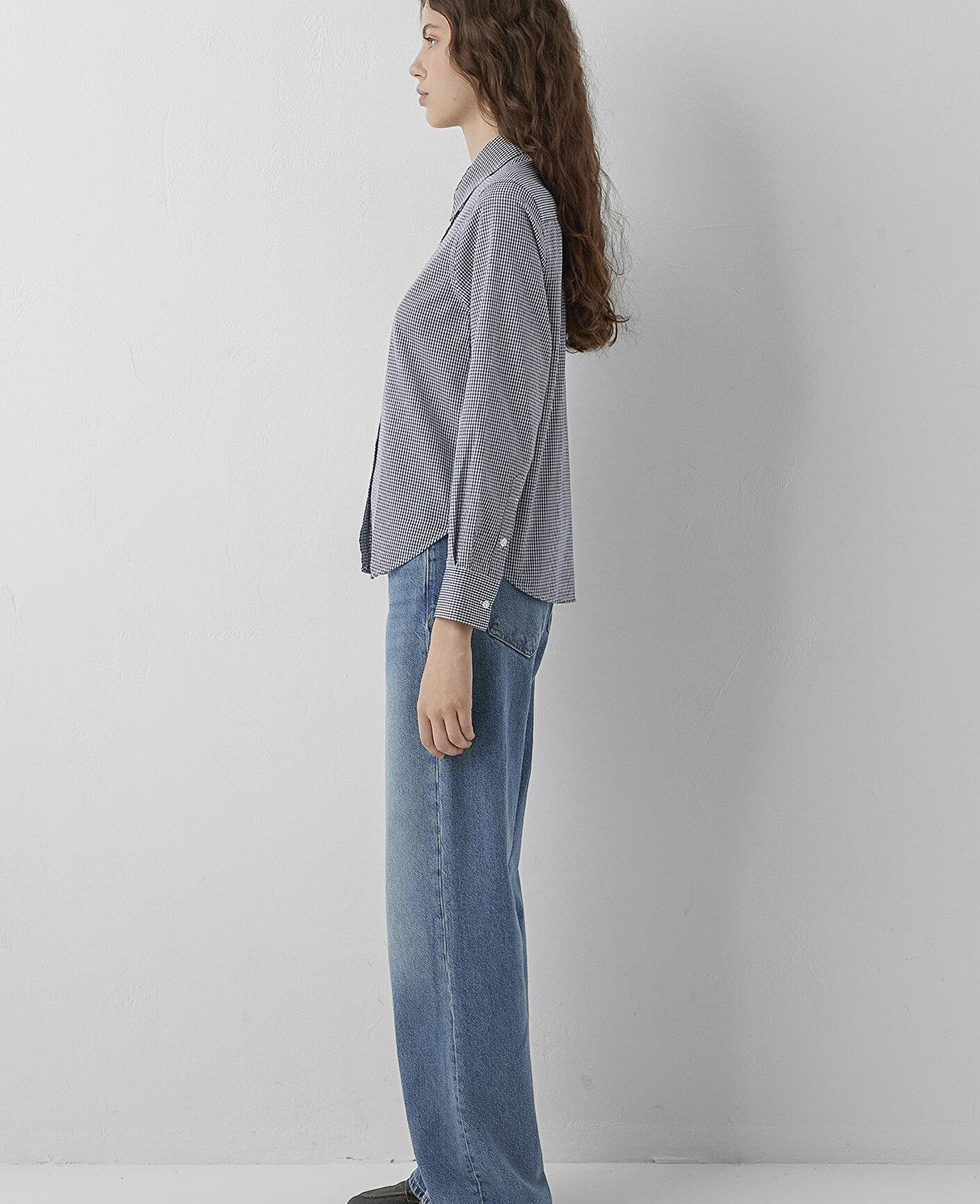 Mavi Kareli Gömlek Regular Fit / Normal Kesim 1211593-91716