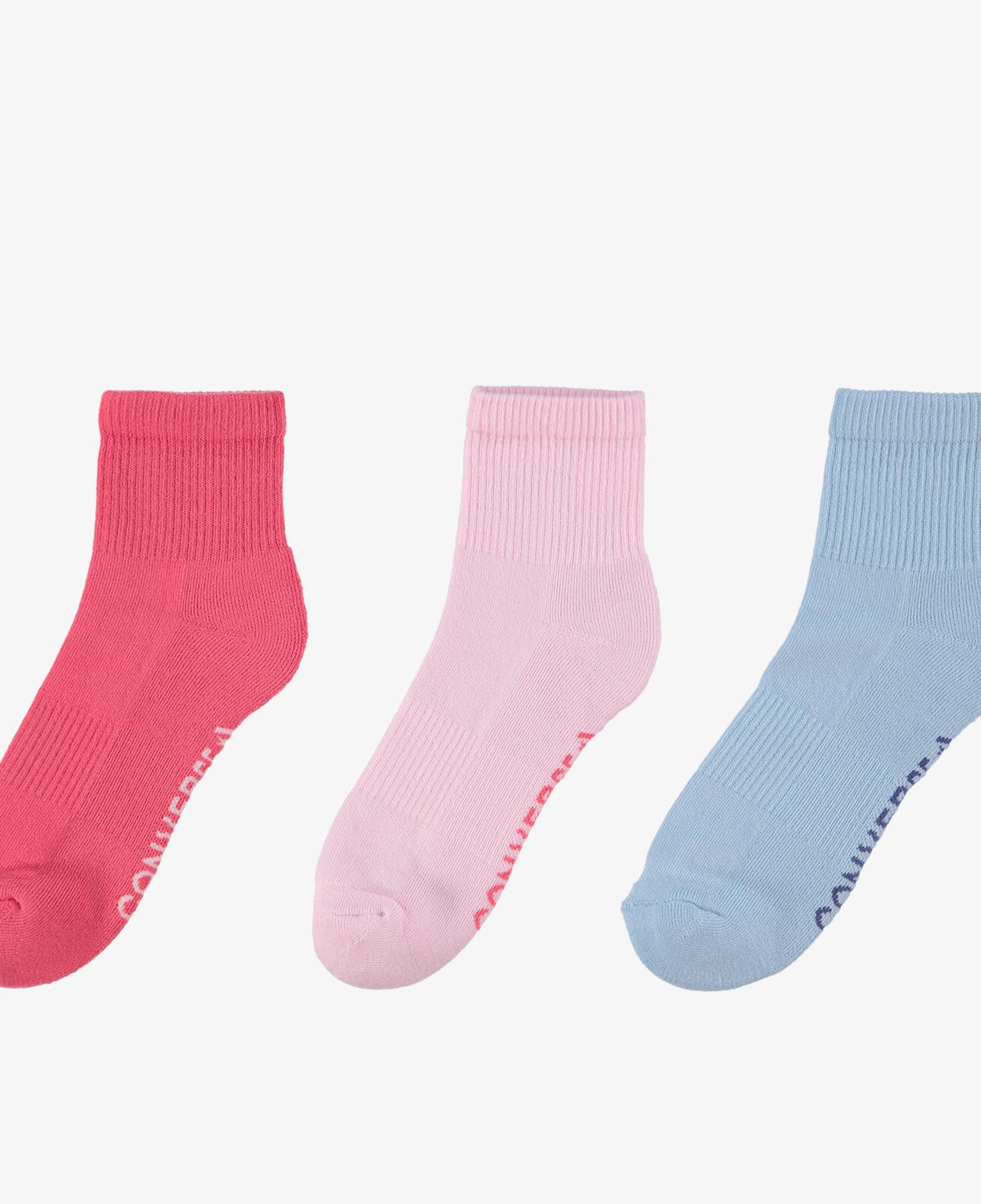 Converse Kadın Pembe 3'lü Çorap