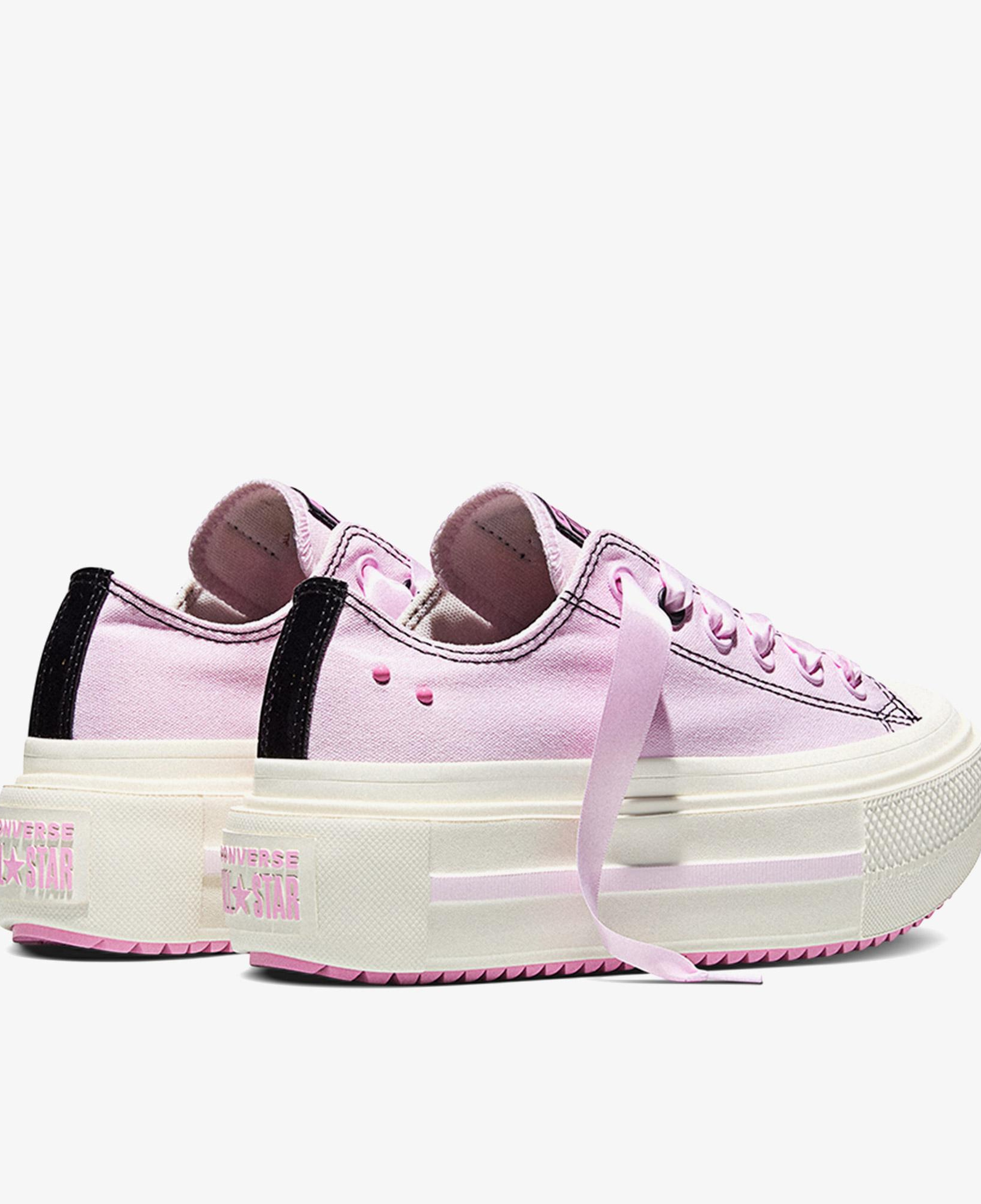 Converse Chuck Taylor All Star Lift Double Stack Unisex Pembe Sneaker