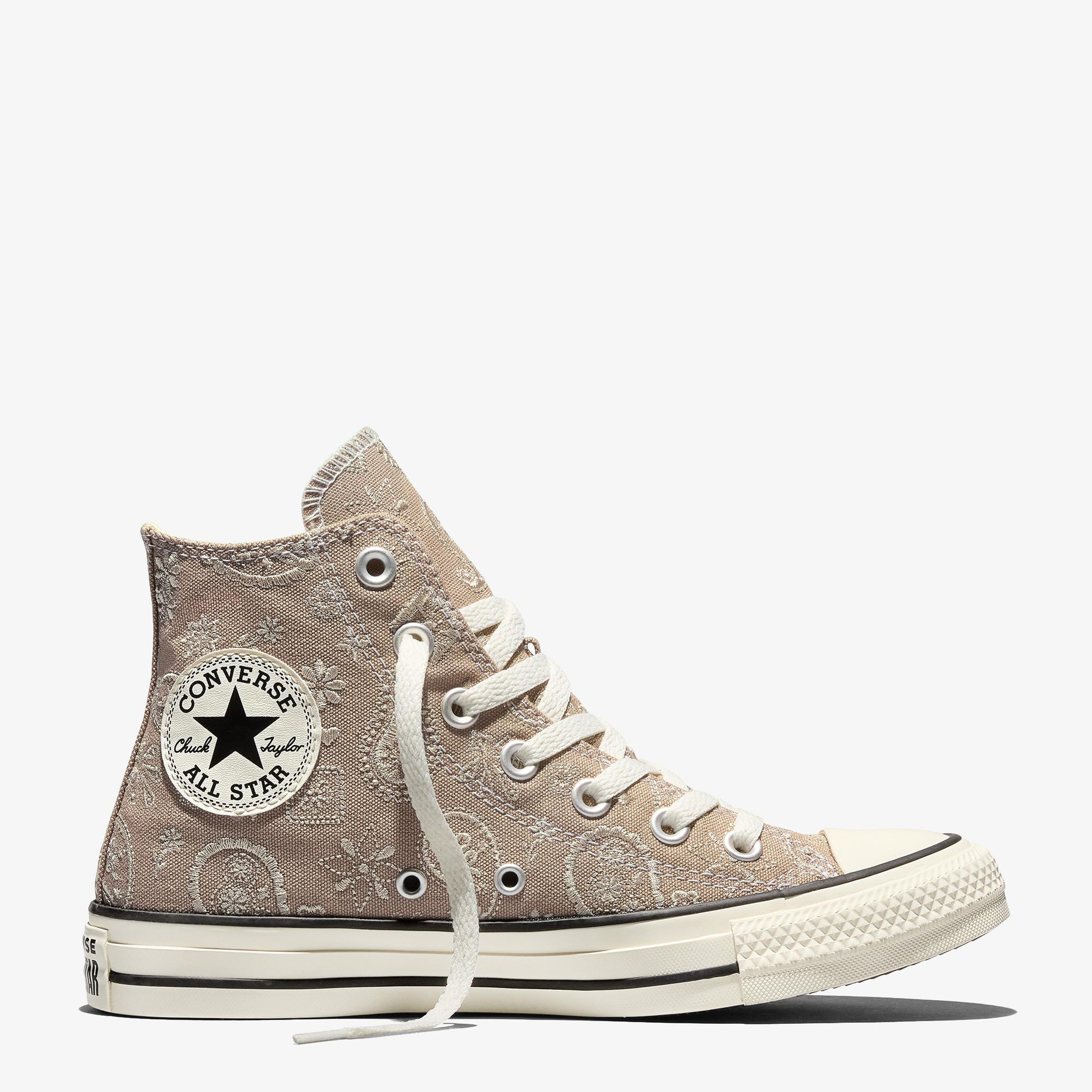 Converse Chuck Taylor All Star Desenli Unisex Kahverengi Sneaker