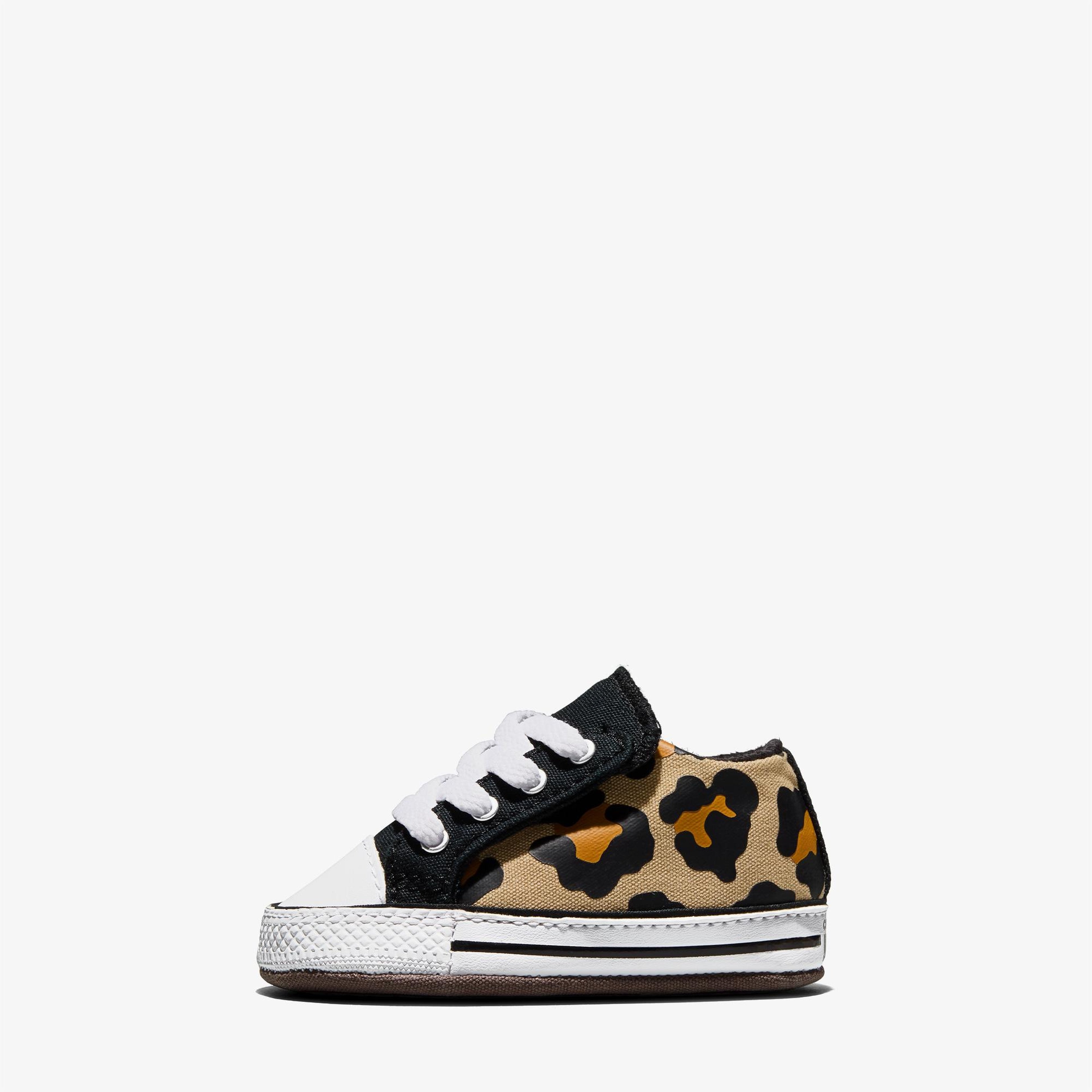 Converse Chuck Taylor All Star Leopar Desenli Bebek Siyah Sneaker
