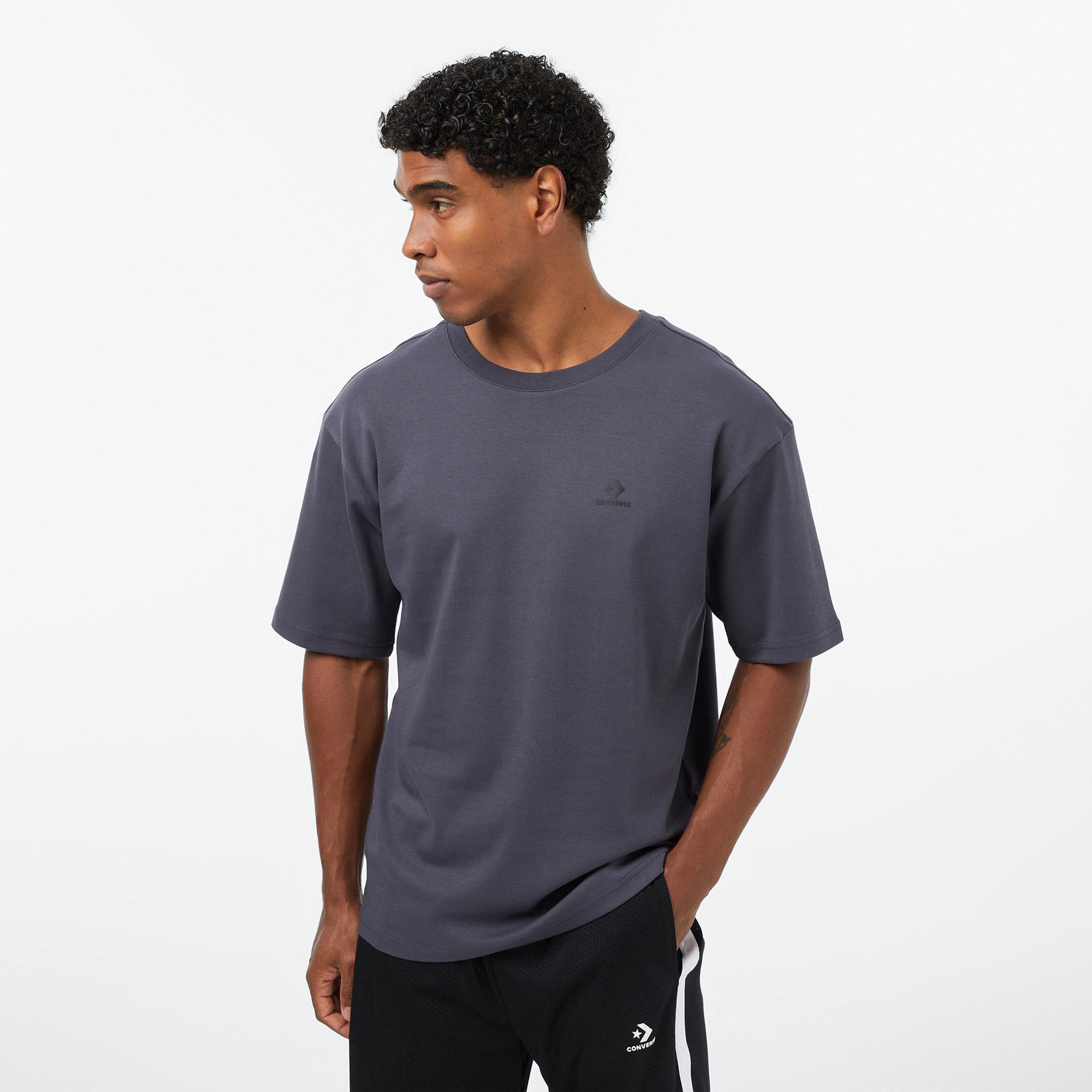 Converse Erkek Gri T-Shirt