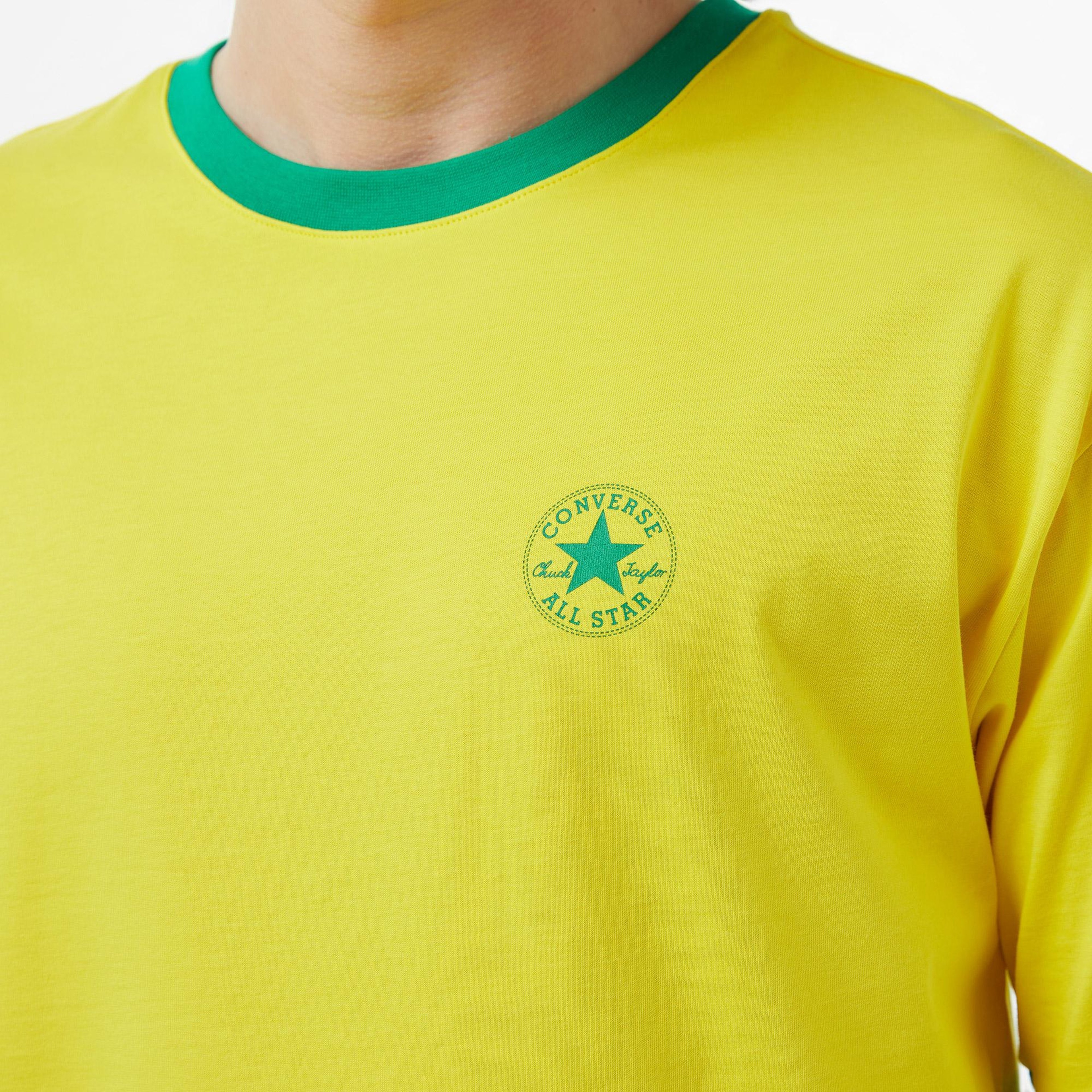 Converse Erkek Sarı T-Shirt