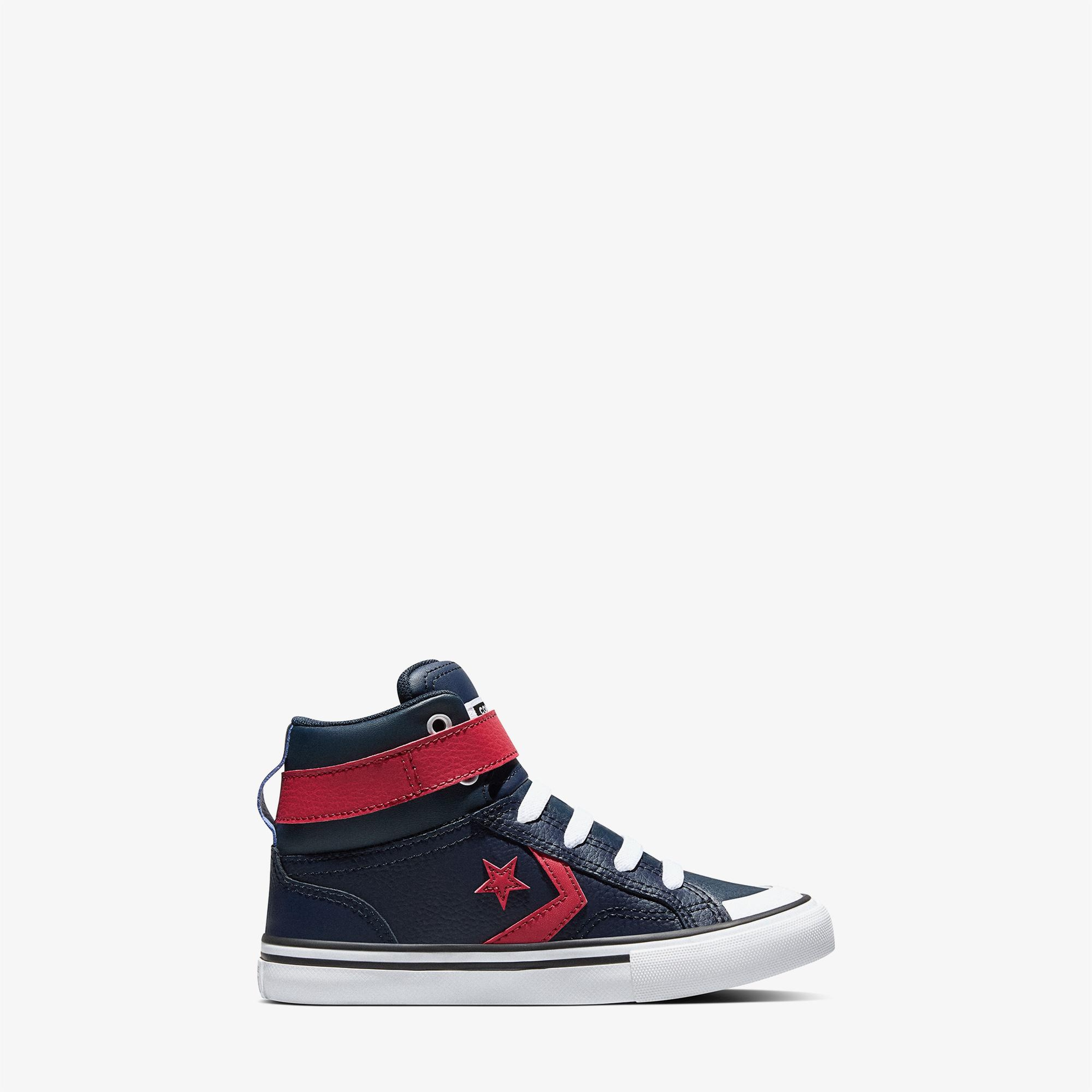 Converse Pro Blaze Strap Easy On Çocuk Lacivert Deri Bot