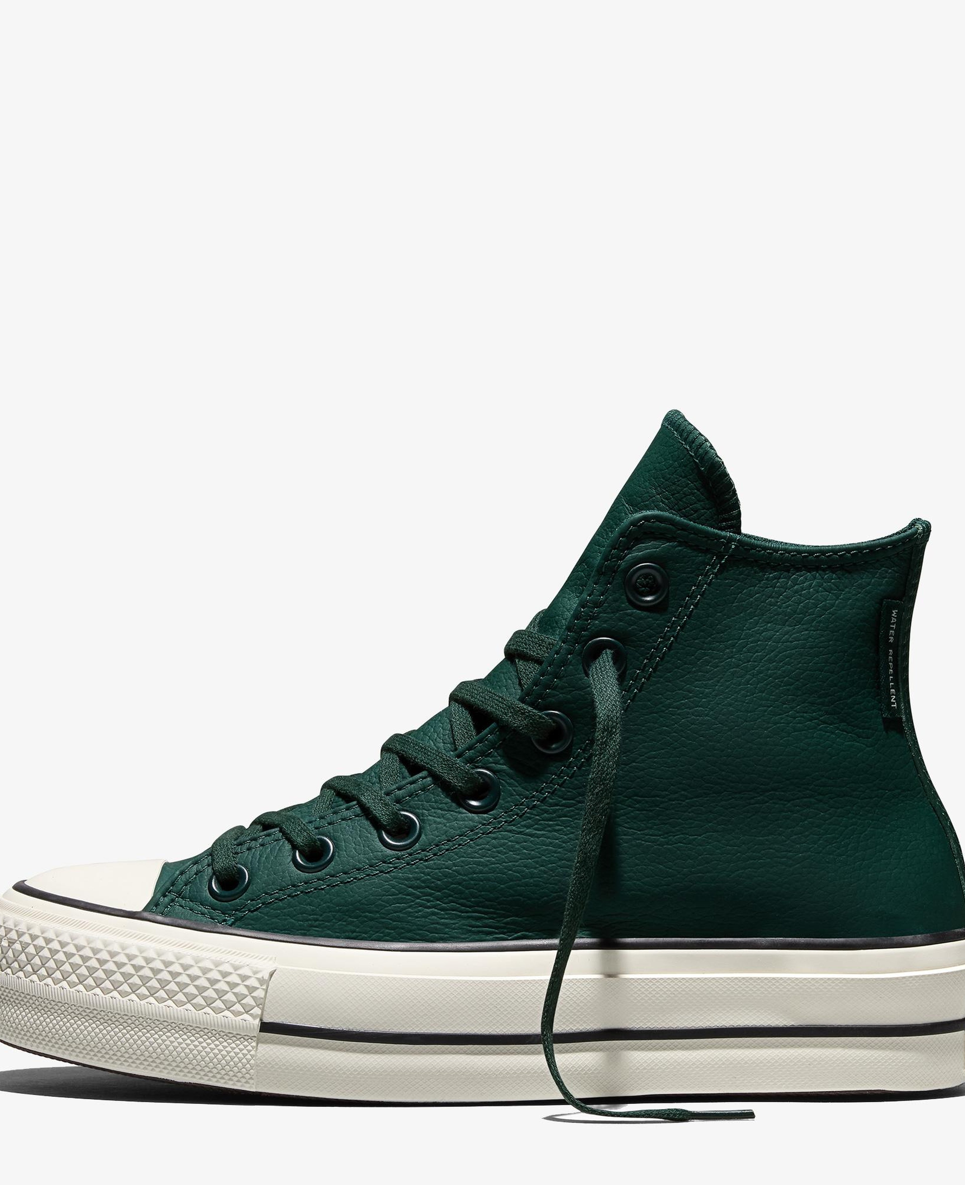 Converse Chuck Taylor All Star Lift Kadın Yeşil Deri Sneaker
