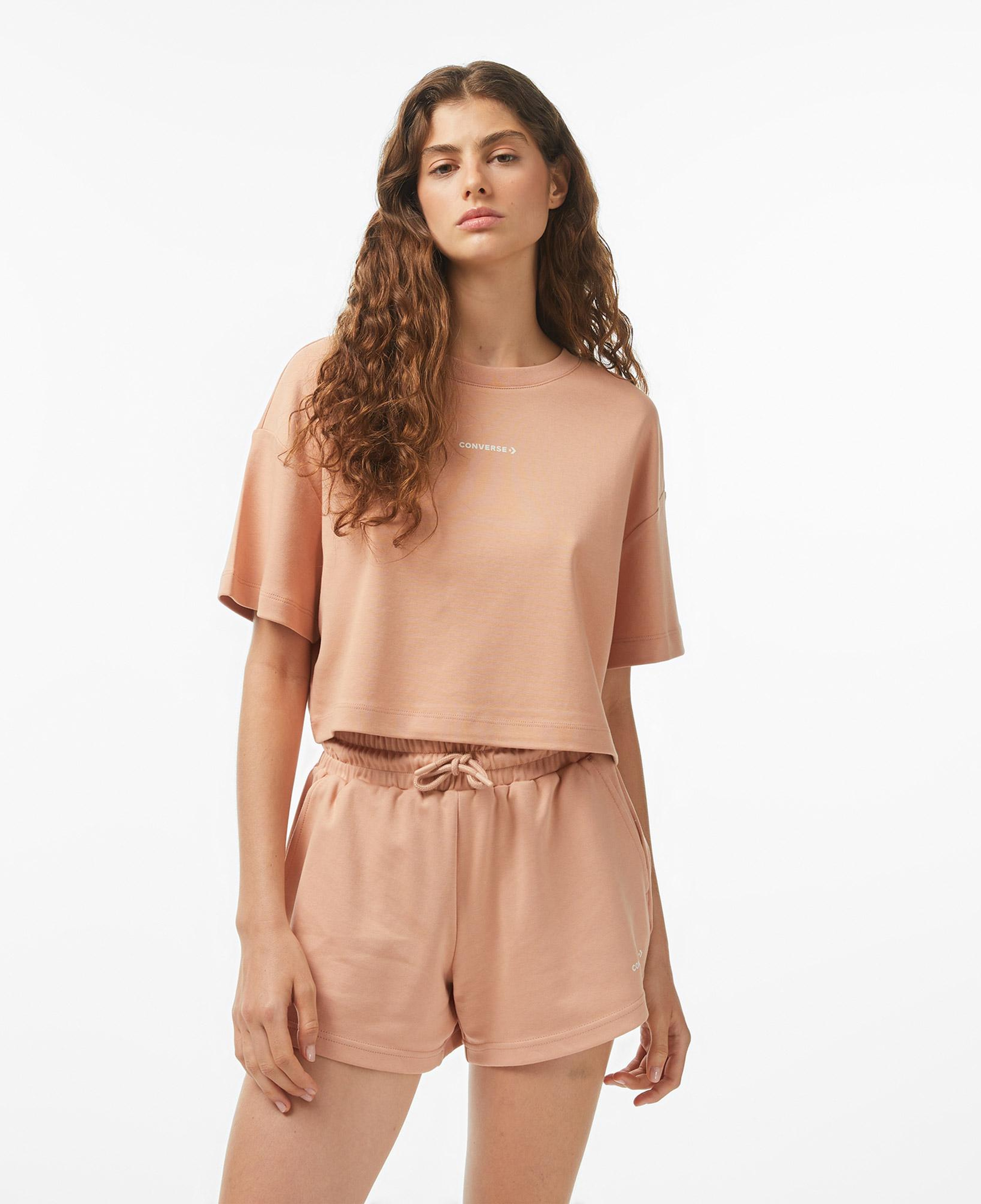 Converse Kadın Pembe T-Shirt