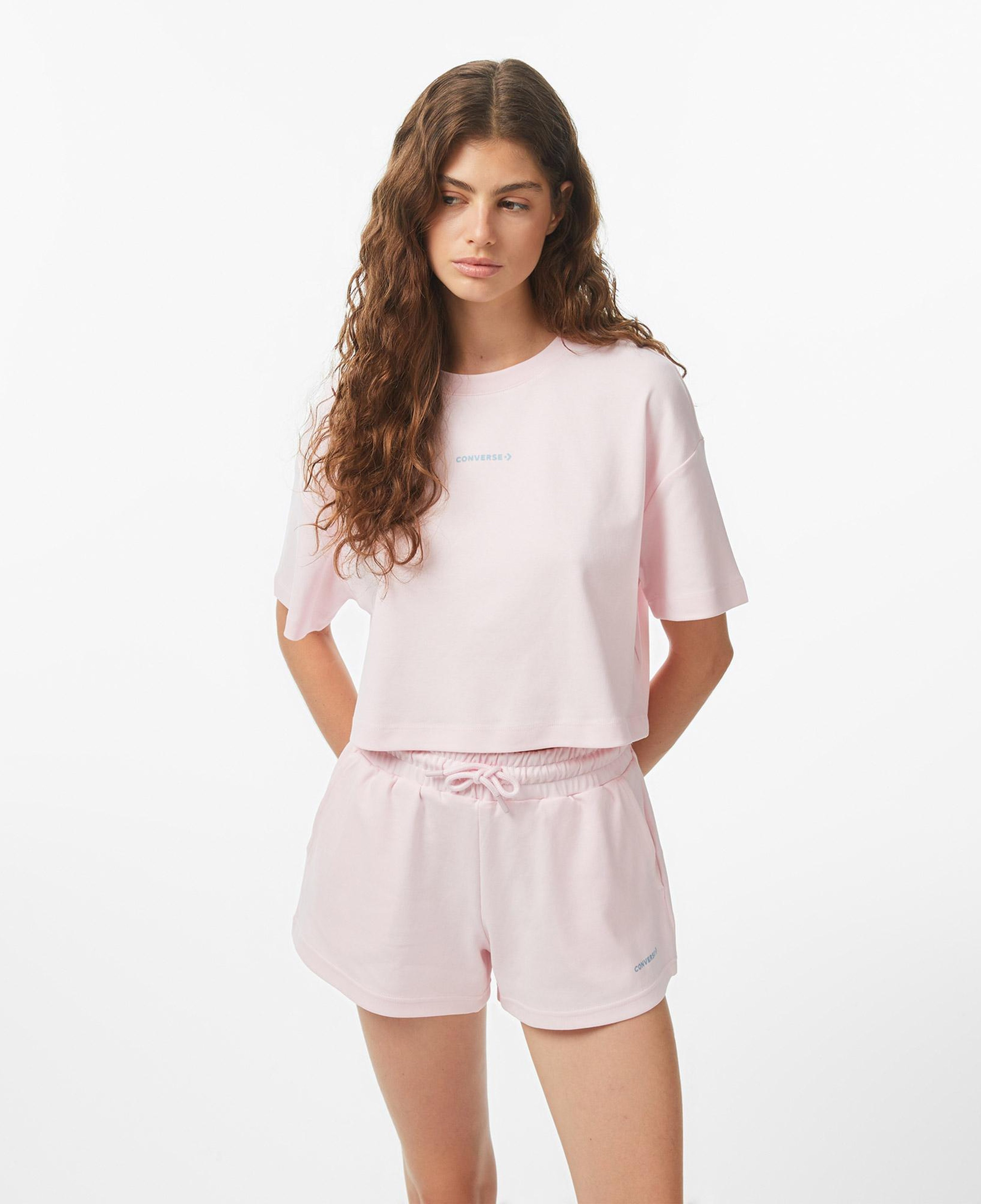 Converse Kadın Pembe T-Shirt