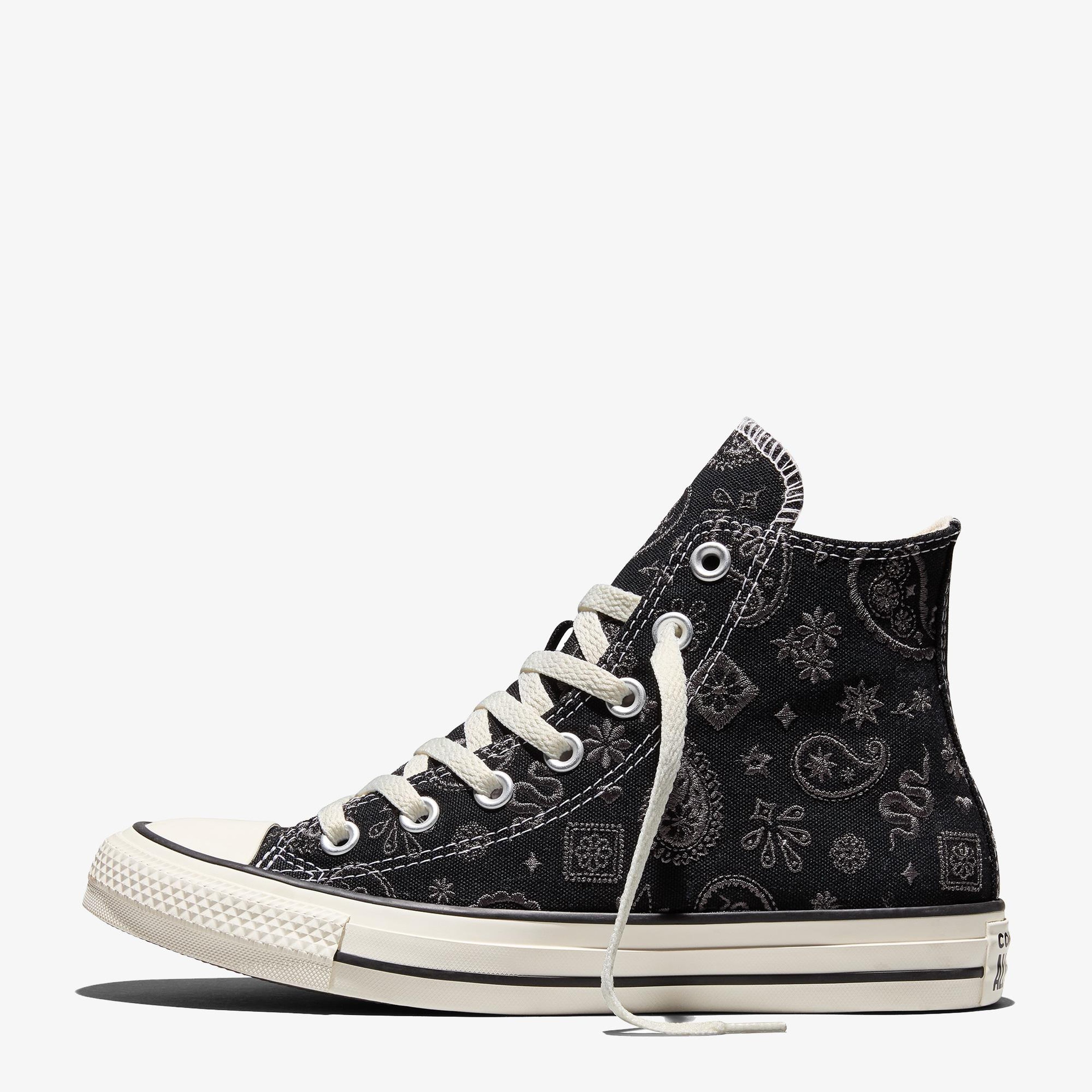 Converse Chuck Taylor All Star Desenli Unisex Siyah Sneaker